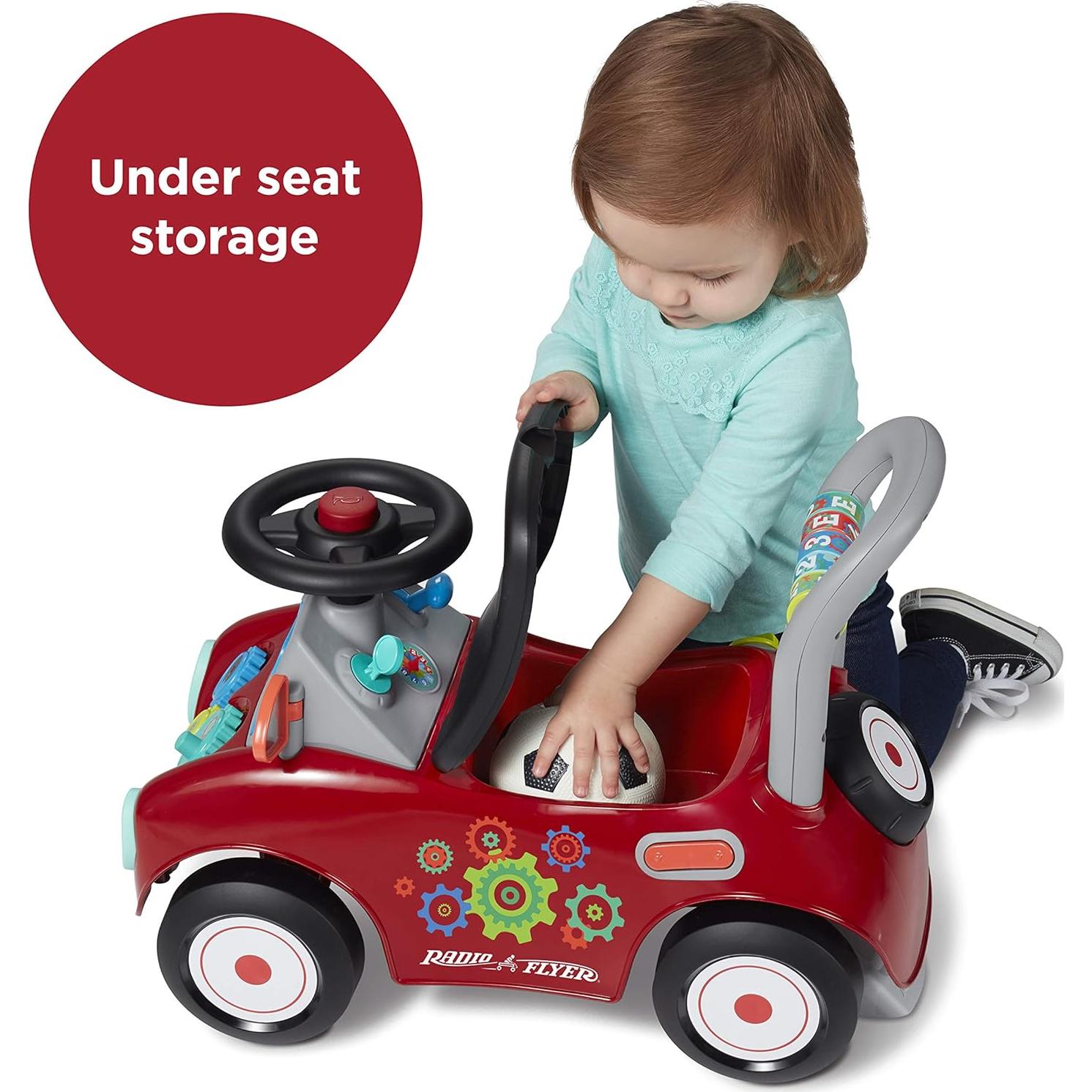 Juguete de Paseo Radio Flyer Busy Buggy Rojo 1-3 años