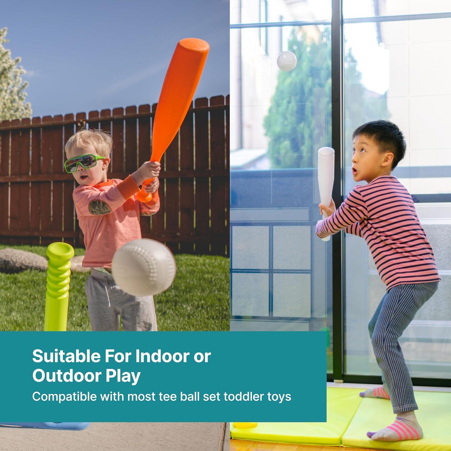 Pelotas de béisbol T Ball Botabee 6 unidades 8.89 cm