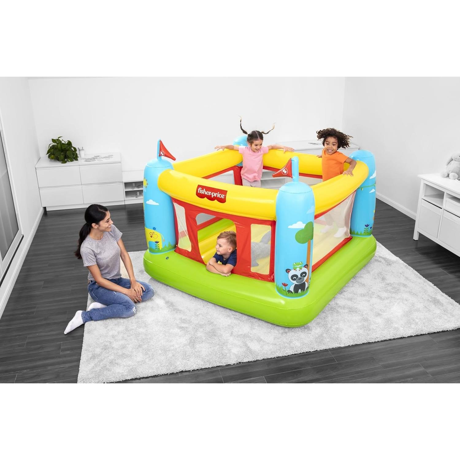 Casa de Salto Inflable Fisher-Price Bouncetastic 175x173cm