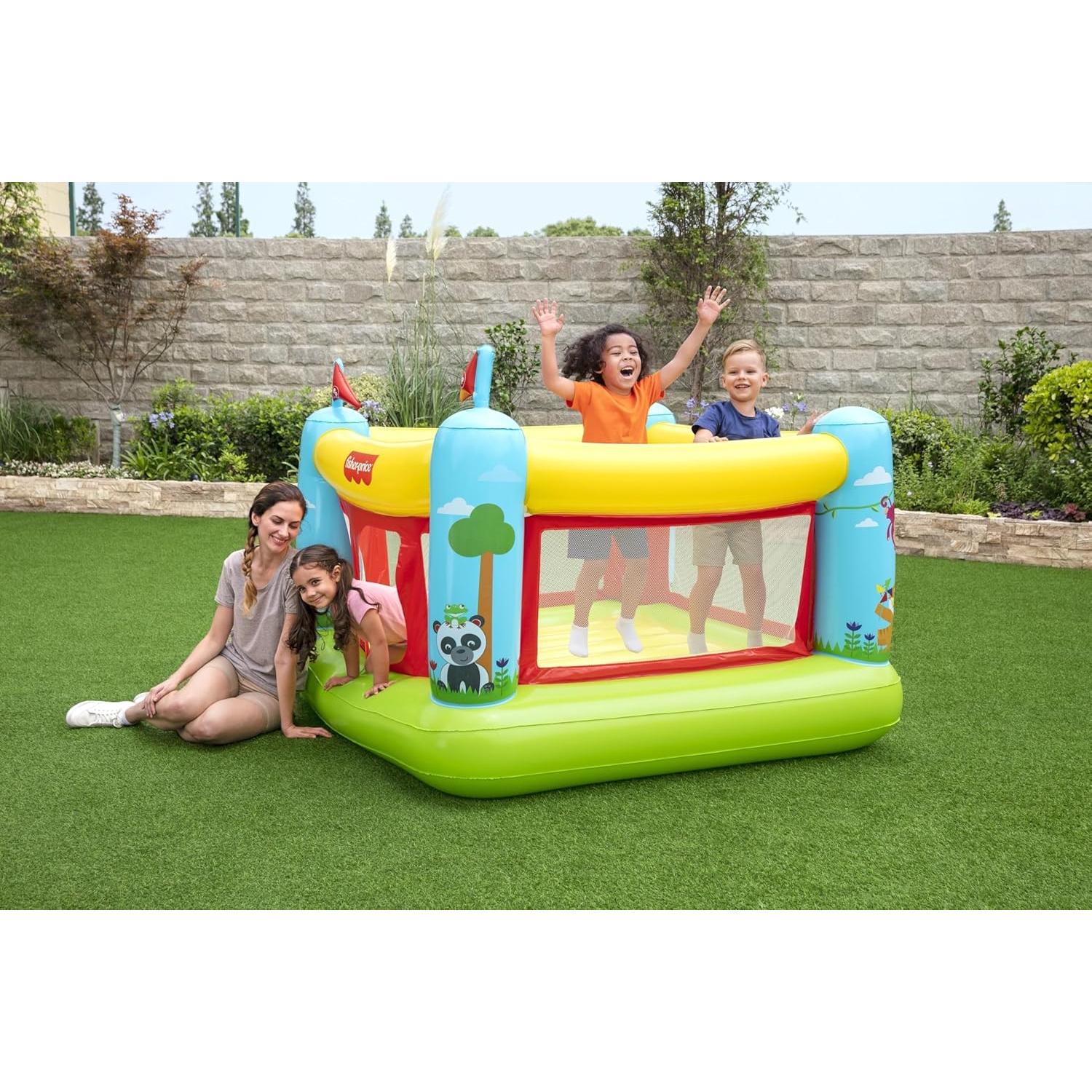 Casa de Salto Inflable Fisher-Price Bouncetastic 175x173cm