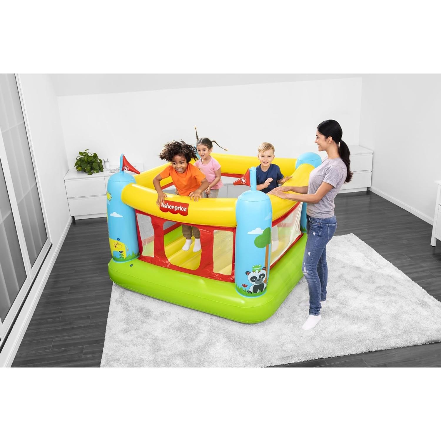 Casa de Salto Inflable Fisher-Price Bouncetastic 175x173cm