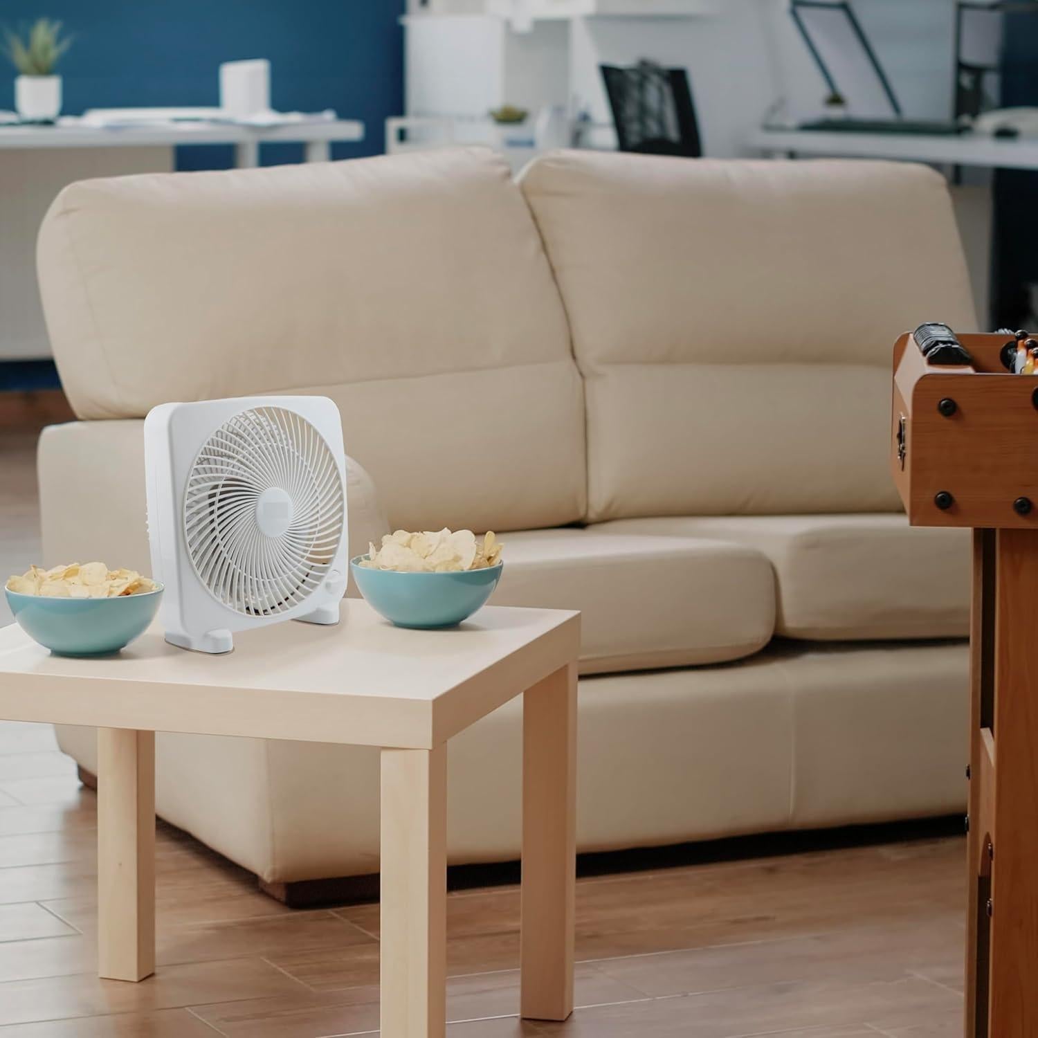 Ventilador de Mesa Eléctrico EZ-CHILL BP-9B 9" Silencioso