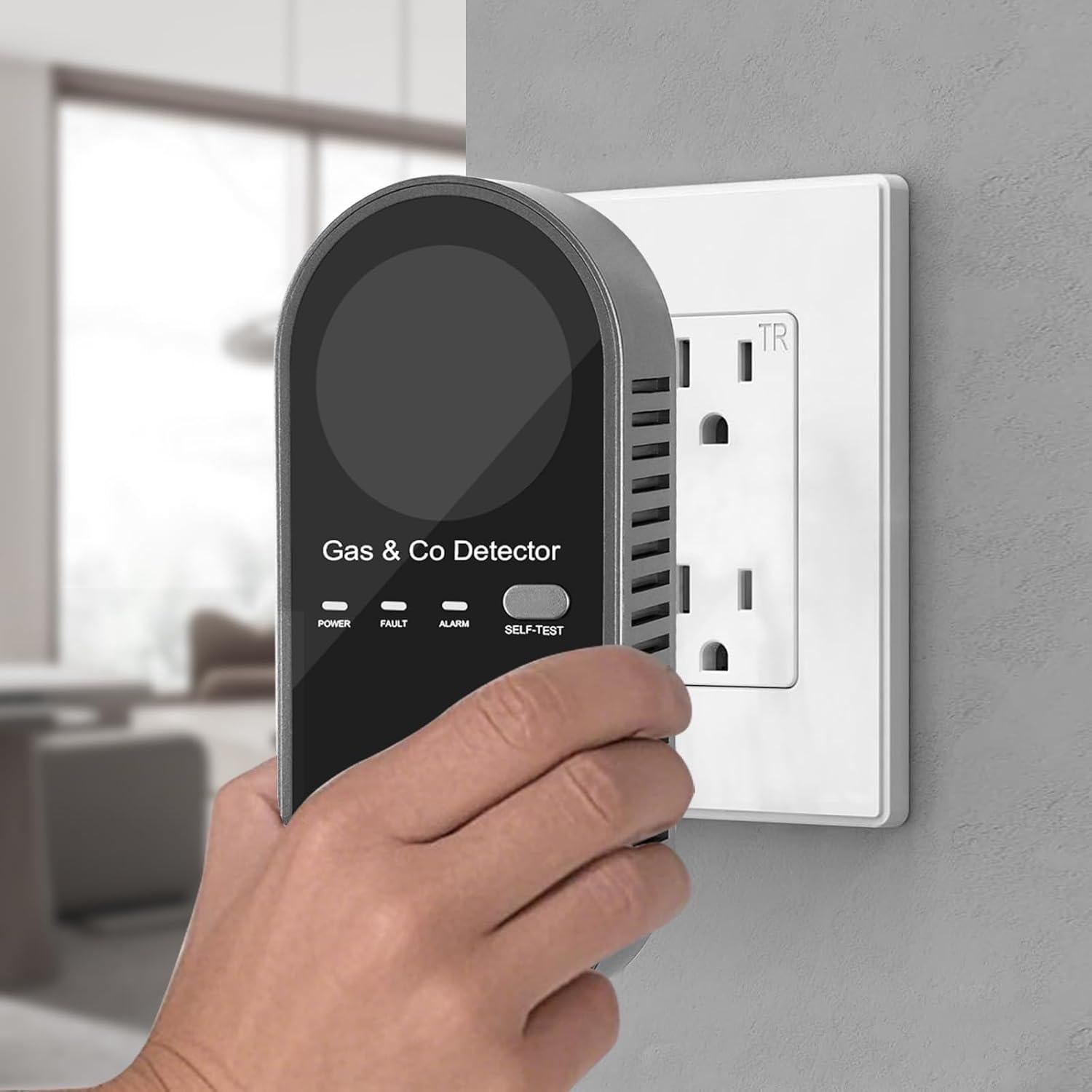 Detector de Monóxido de Carbono 4-en-1 LEMONTail Conectable