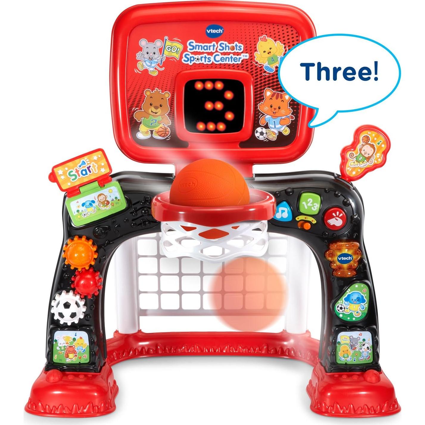 Centro Deportivo VTech Smart Shots Rojo 2 en 1 para Niños