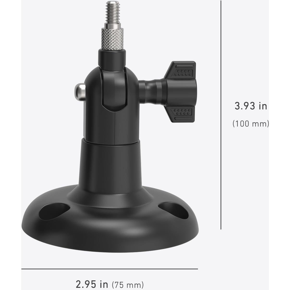 Soporte de Pared Ajustable 360° Holicfun para Cámaras - Paquete de 2