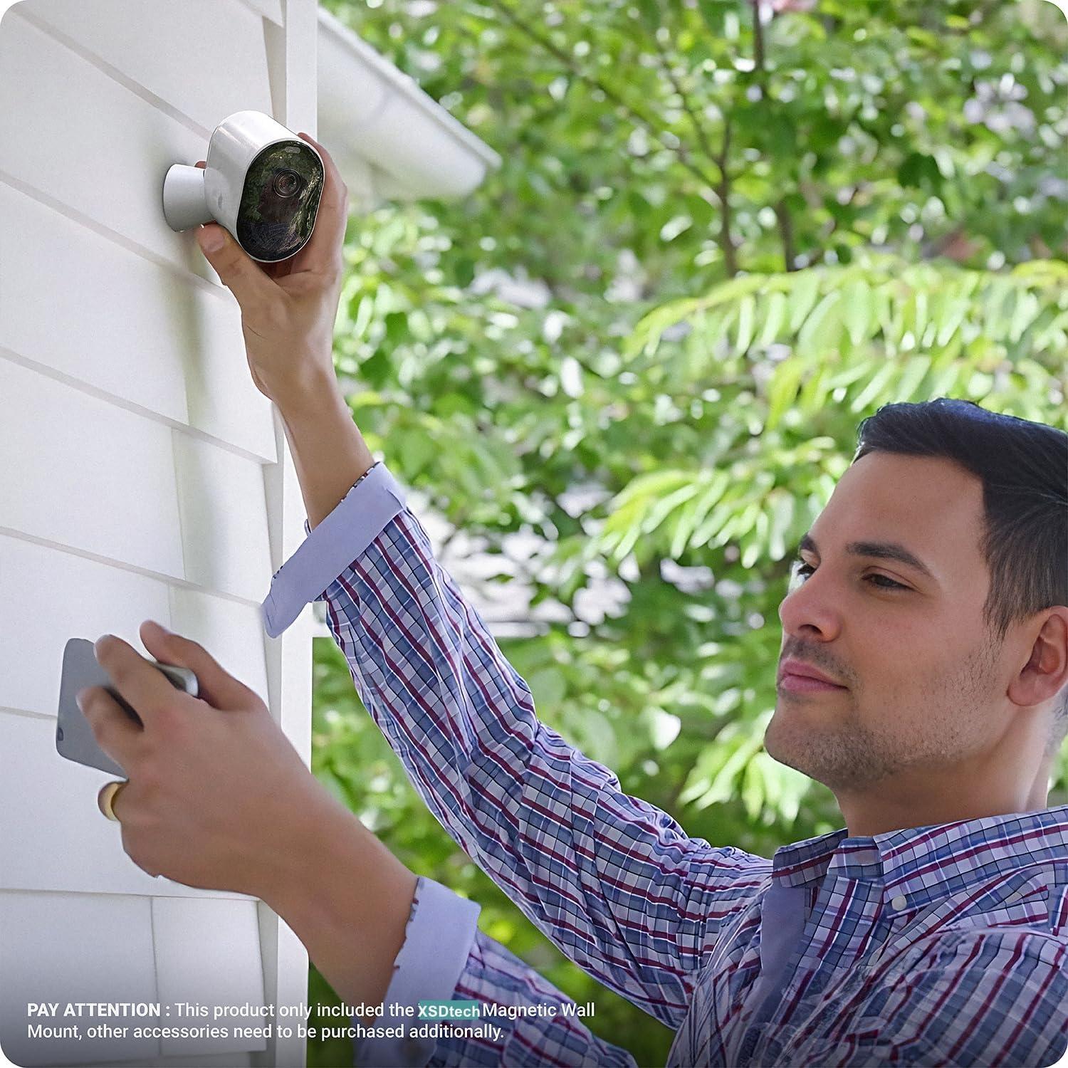 Soporte Magnético de Pared XSDtech para Cámaras Arlo Pro 5S 2K