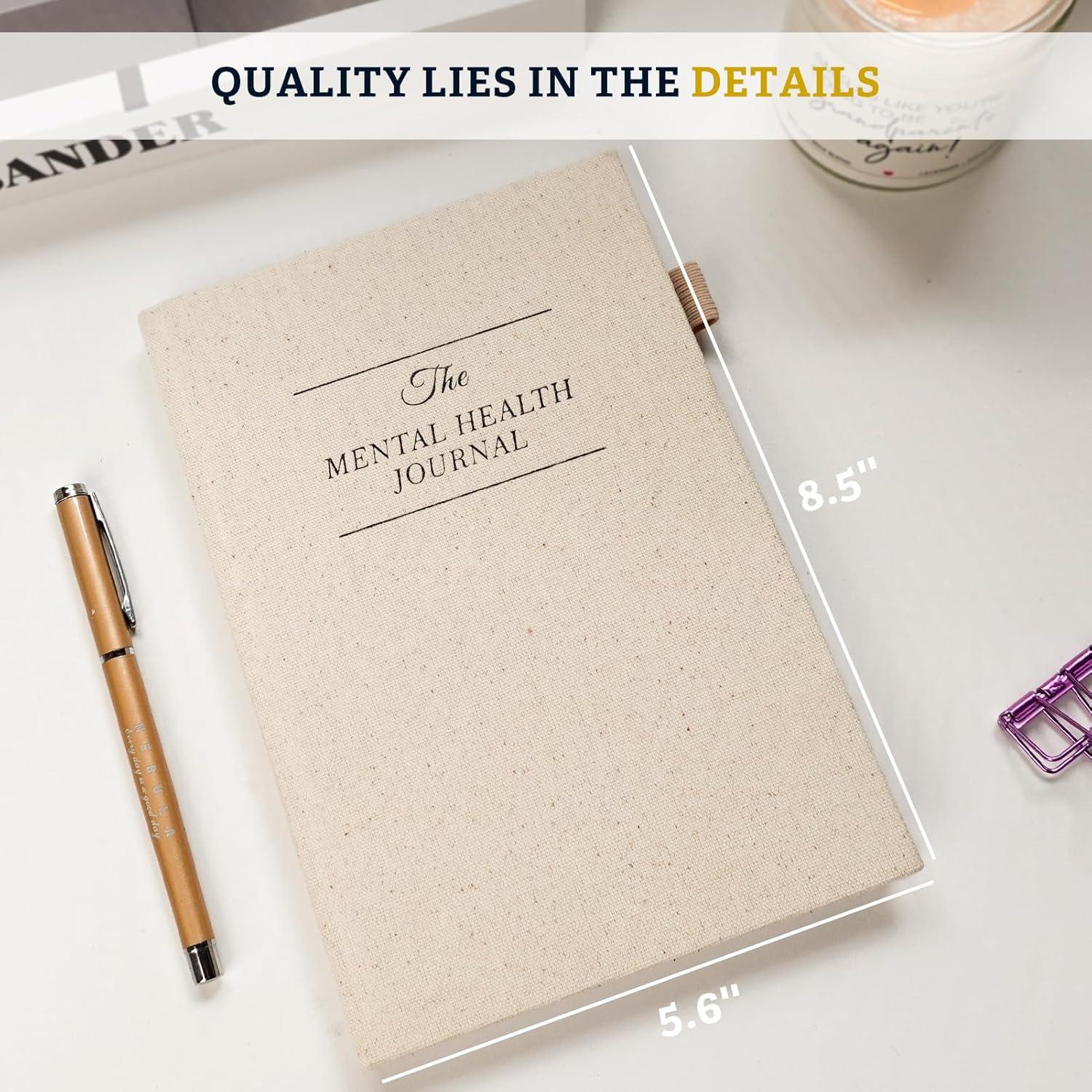 Diario de Salud Mental Zorblinx Beige - 91 Días de Reflexión