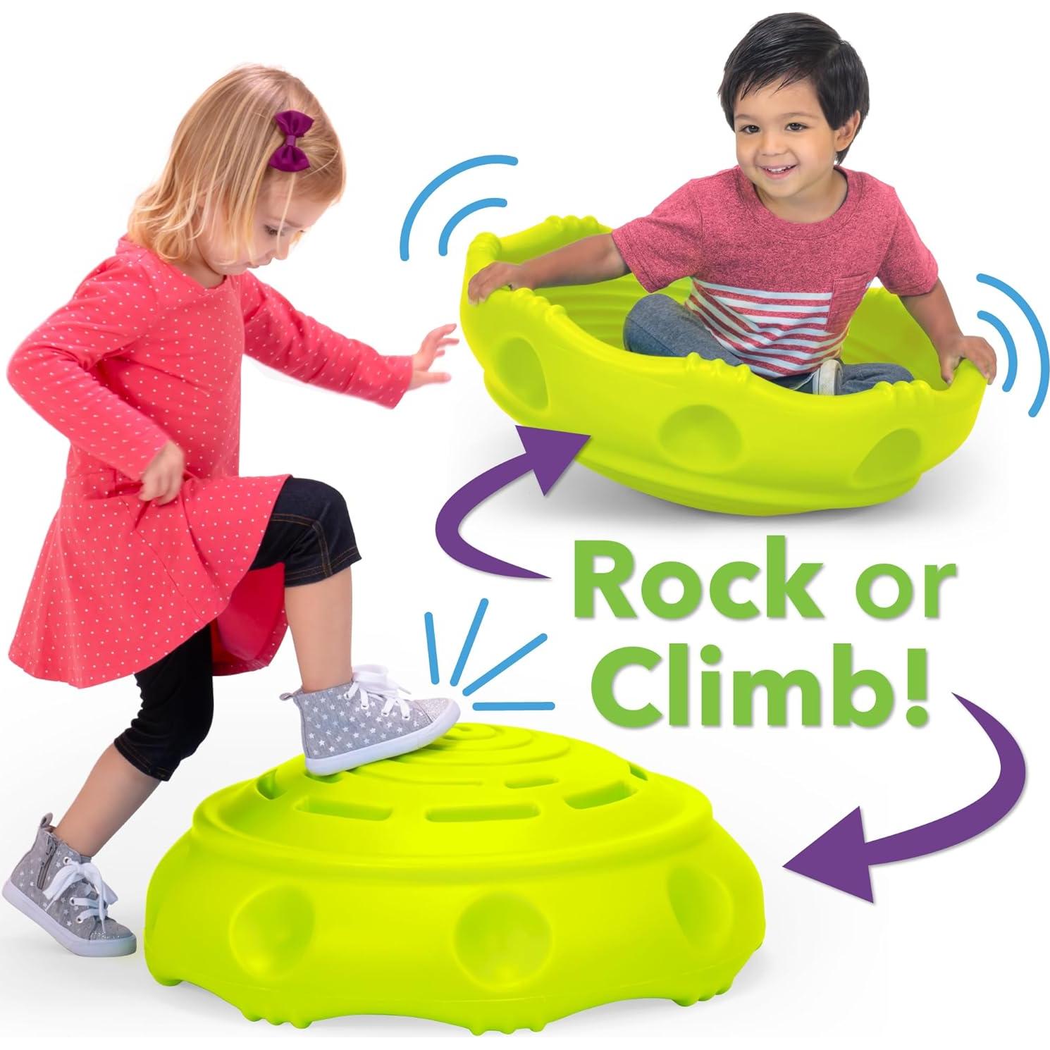 Simplay3 Disco de Balanceo y Escalada Verde 3.65 kg