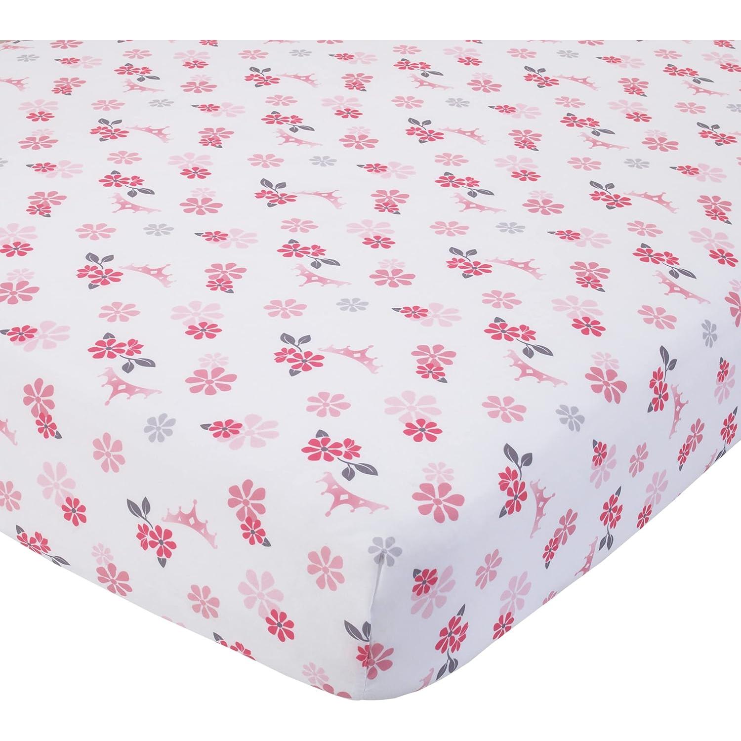 Juego de Cama para Niños Pequeños Disney Princesa 4 Piezas