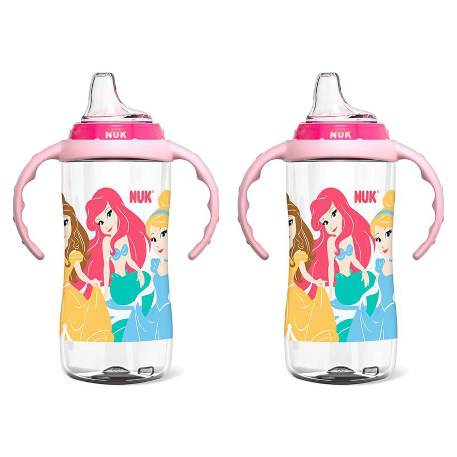 Taza de Aprendizaje NUK Disney Princesas 295ml 2pk - Antiderrame