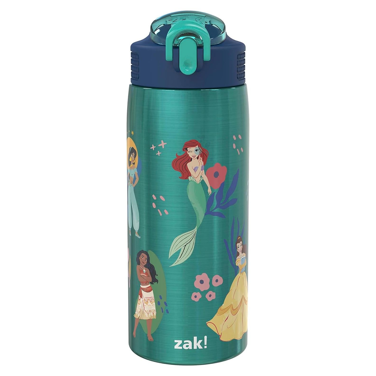 Botella de Agua Zak Designs Disney Princess 19 oz Acero