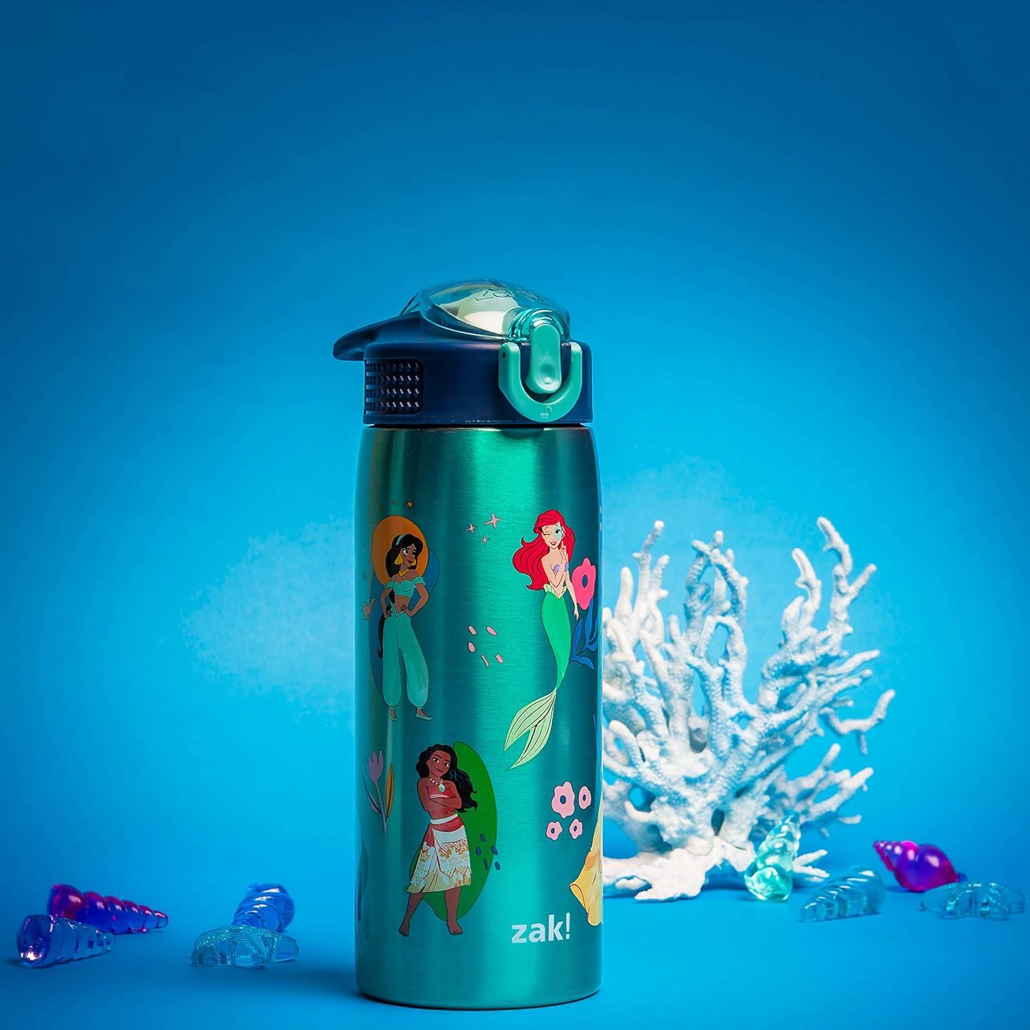 Botella de Agua Zak Designs Disney Princess 19 oz Acero