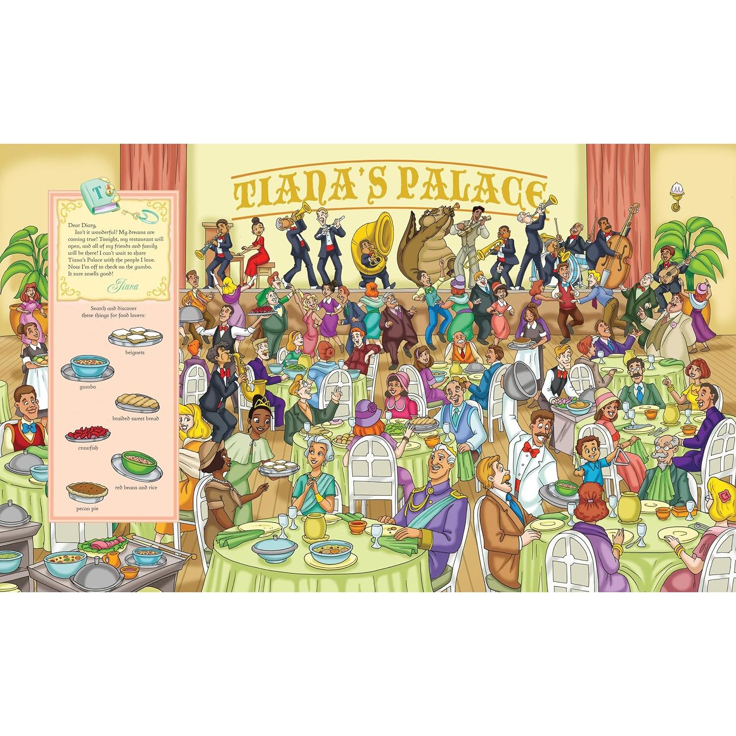 Disney Princess Cinderella, Tangled, Aladdin and More!- Look and Find Activity Book - PI Kids