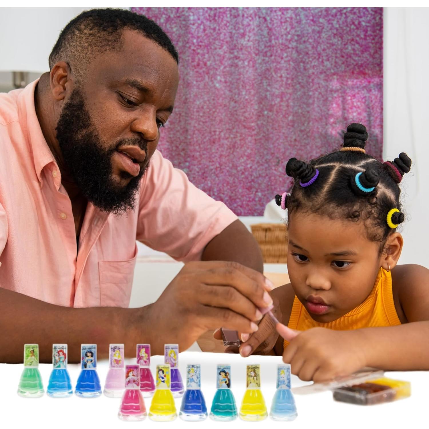 Kit de Esmalte de Uñas Townley Girl Princesas Disney 14 Piezas