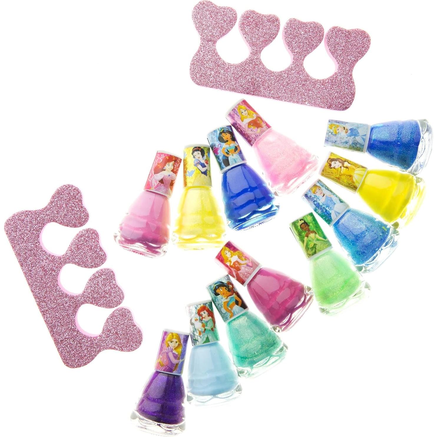Kit de Esmalte de Uñas Townley Girl Princesas Disney 14 Piezas