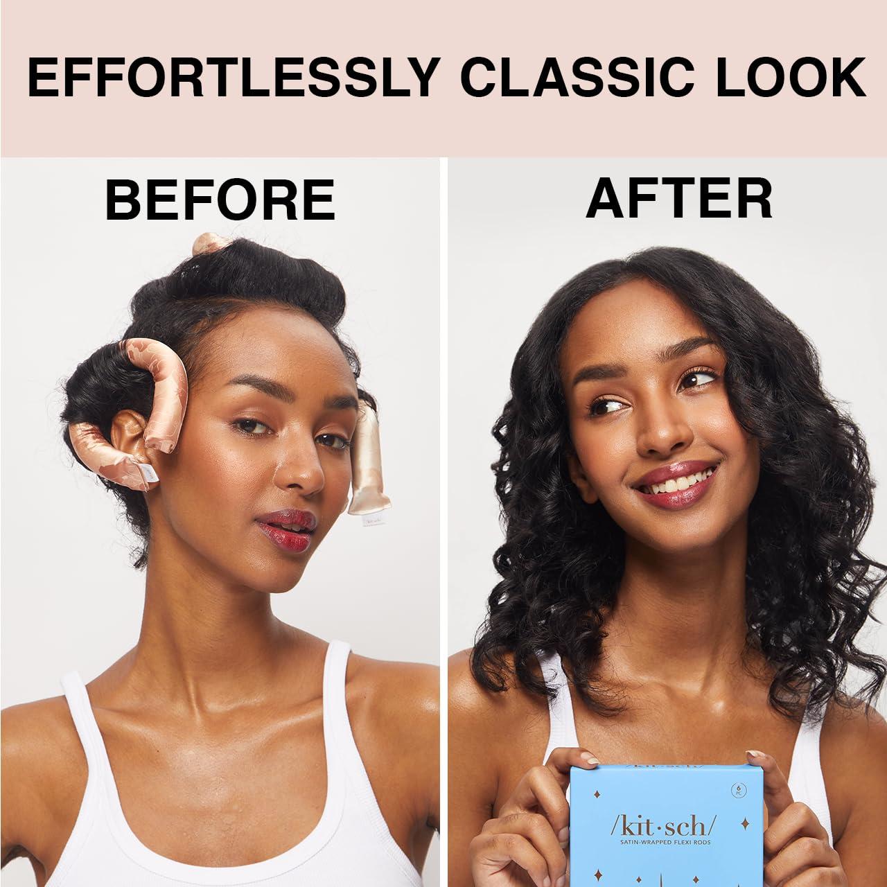 Rizador de Cabello Sin Calor Kitsch Disney - 6 Piezas