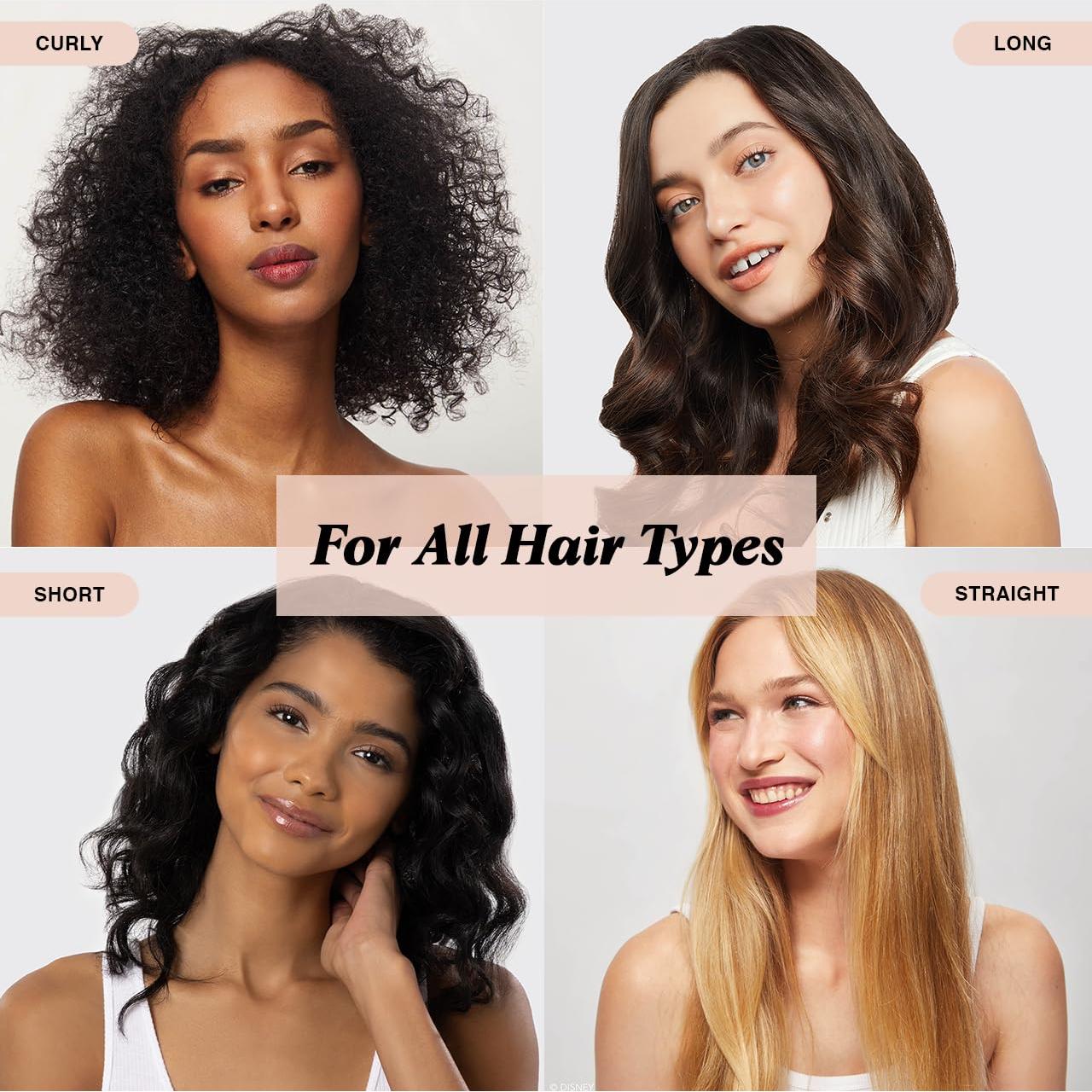 Rizador de Cabello Sin Calor Kitsch Disney - 6 Piezas