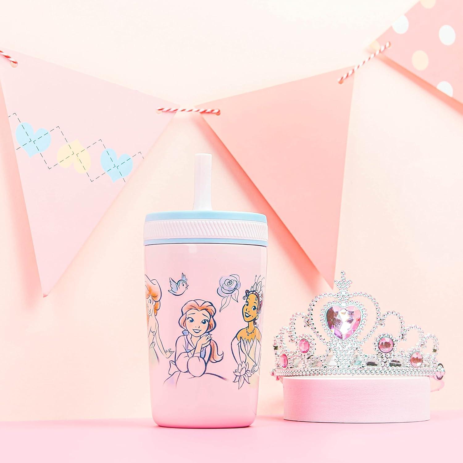 Taza Aislada Disney Princess 12oz Zak Designs para Niños