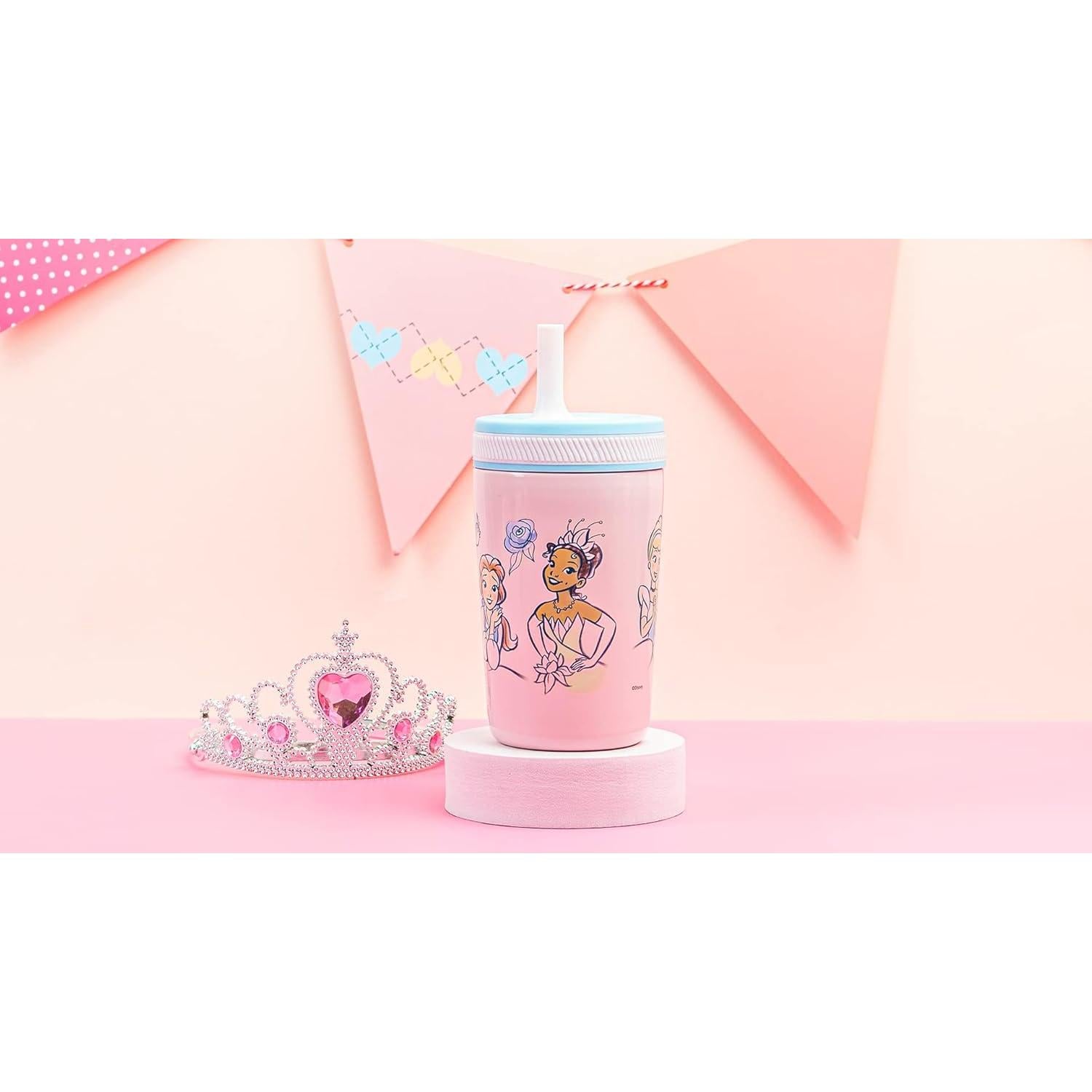 Taza Aislada Disney Princess 12oz Zak Designs para Niños