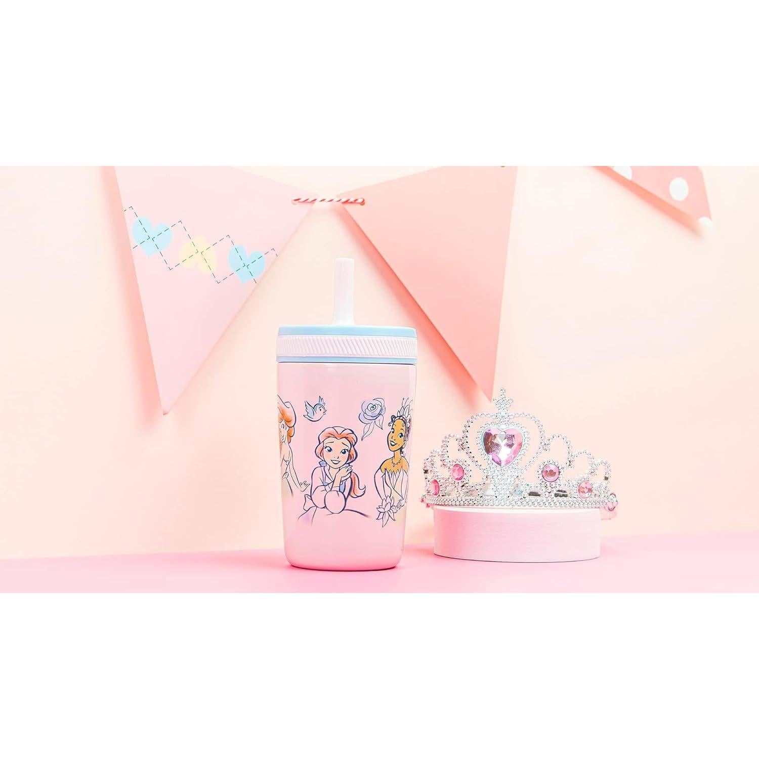 Taza Aislada Disney Princess 12oz Zak Designs para Niños