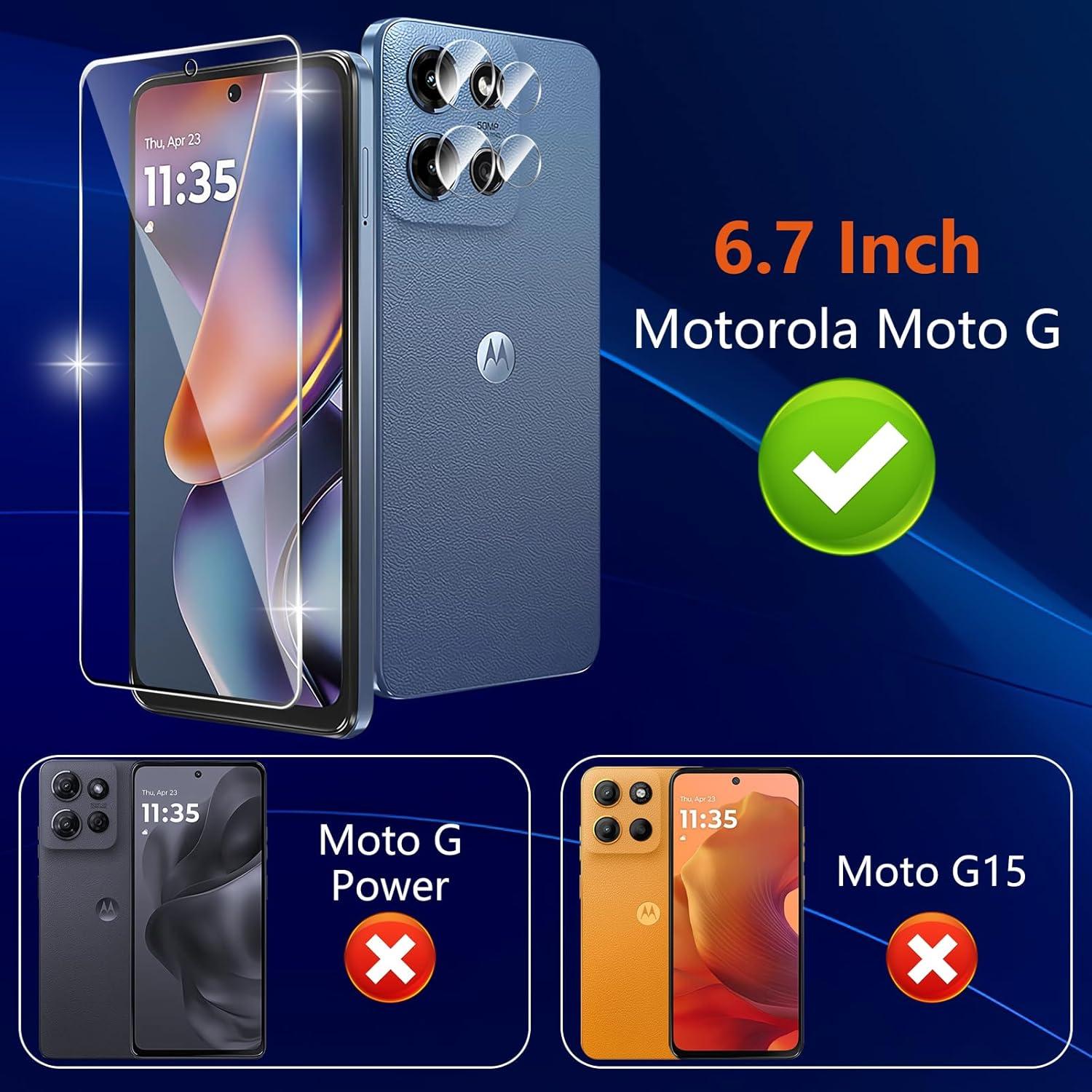 Protector de Pantalla y Lente Motorola Moto G 5G 2025 - 5 Piezas