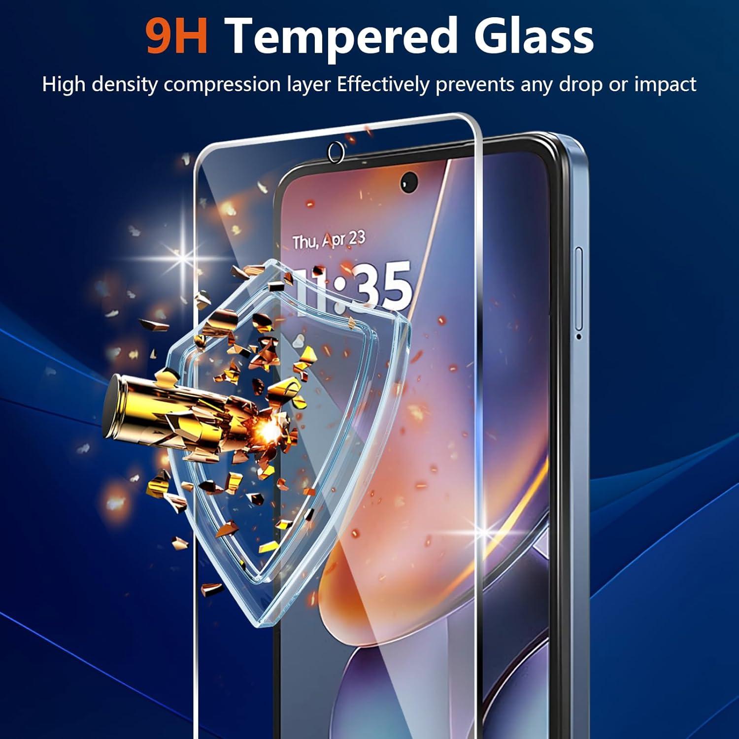 Protector de Pantalla y Lente Motorola Moto G 5G 2025 - 5 Piezas