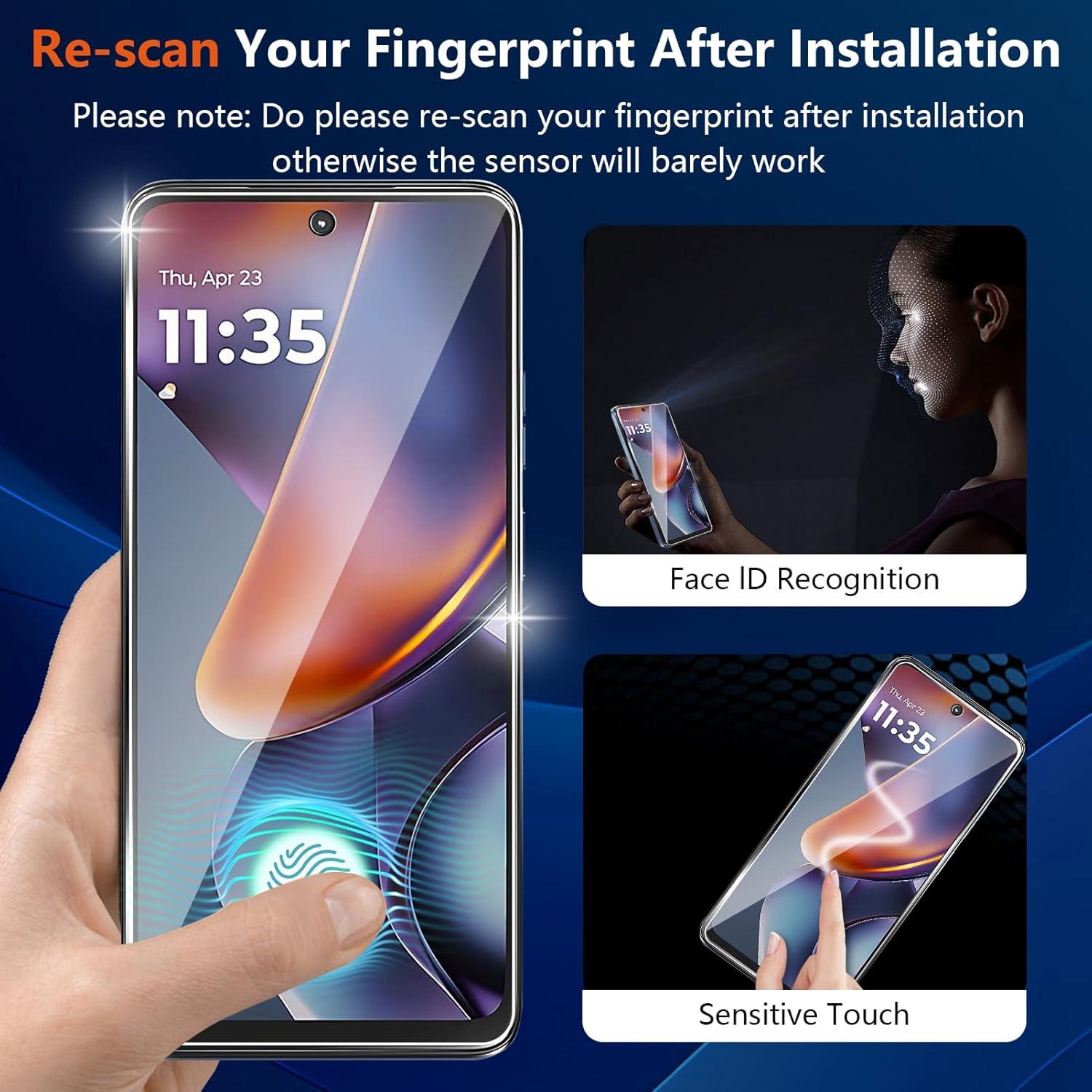 Protector de Pantalla y Lente Motorola Moto G 5G 2025 - 5 Piezas