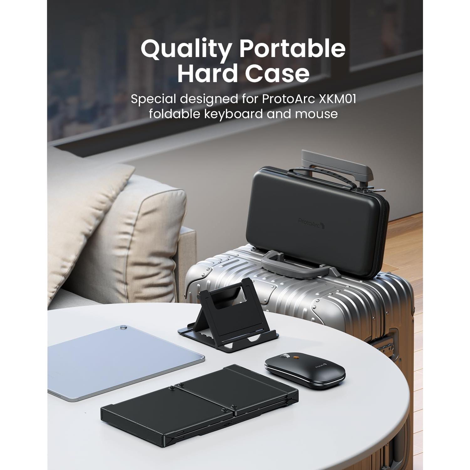 Combo Teclado y Ratón Plegable ProtoArc XKM01 Negro