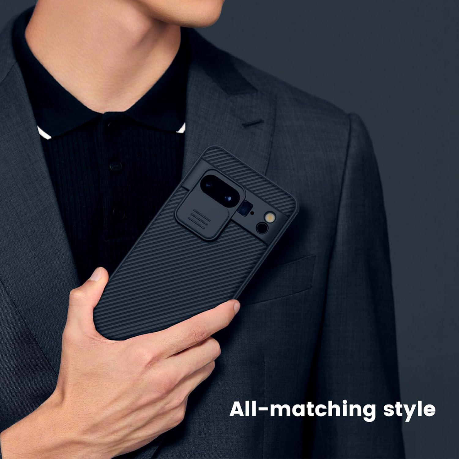 Funda Nillkin Camshield Pro para Google Pixel 8 Pro - Negro