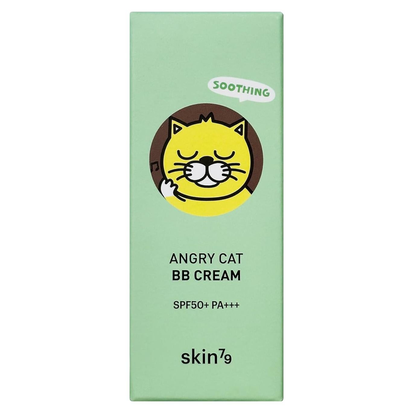 Crema BB Skin79 Gato Enojado SPF 50+ 30g Hecho en Corea