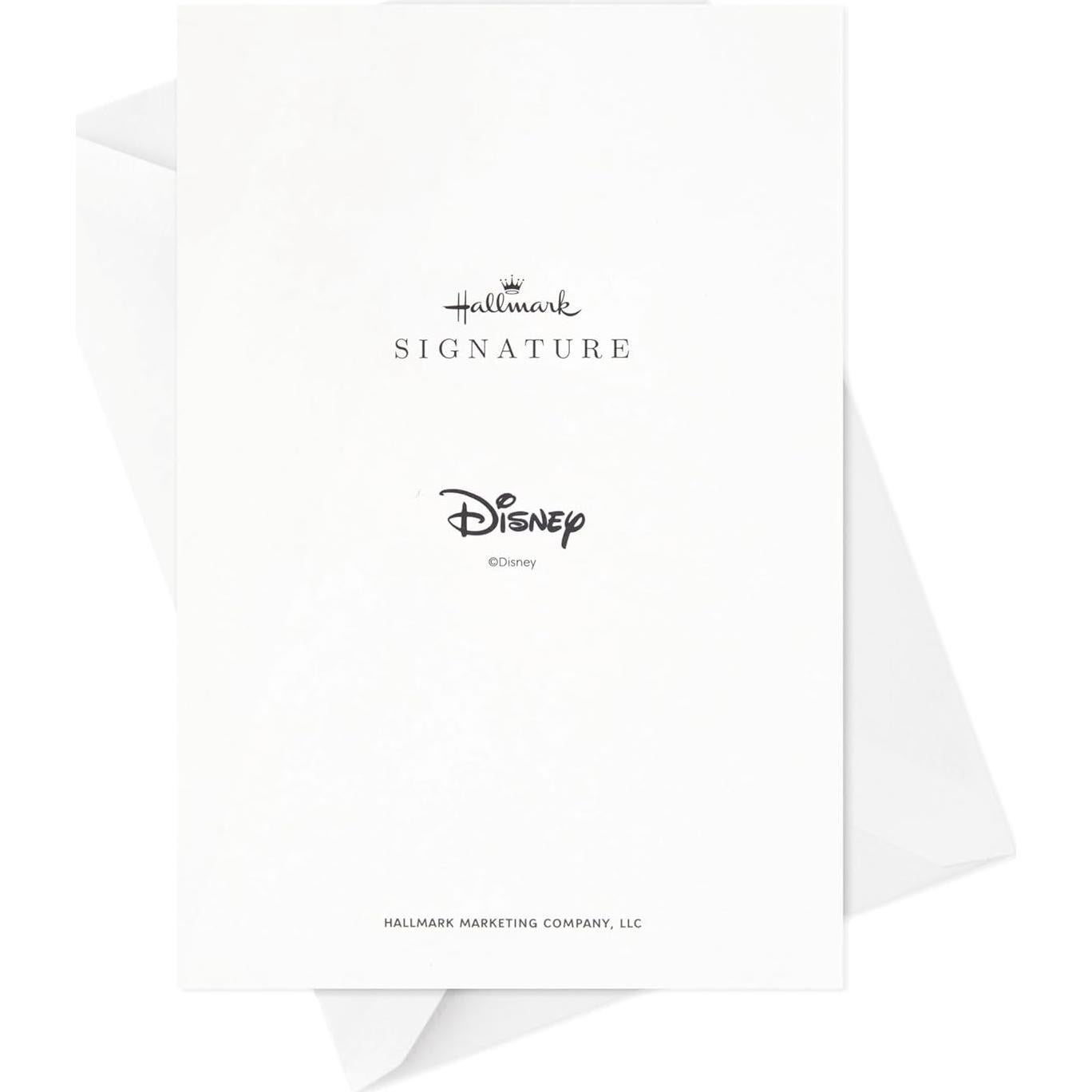 Tarjeta en blanco Hallmark Disney Princesas 12,7x18,3cm