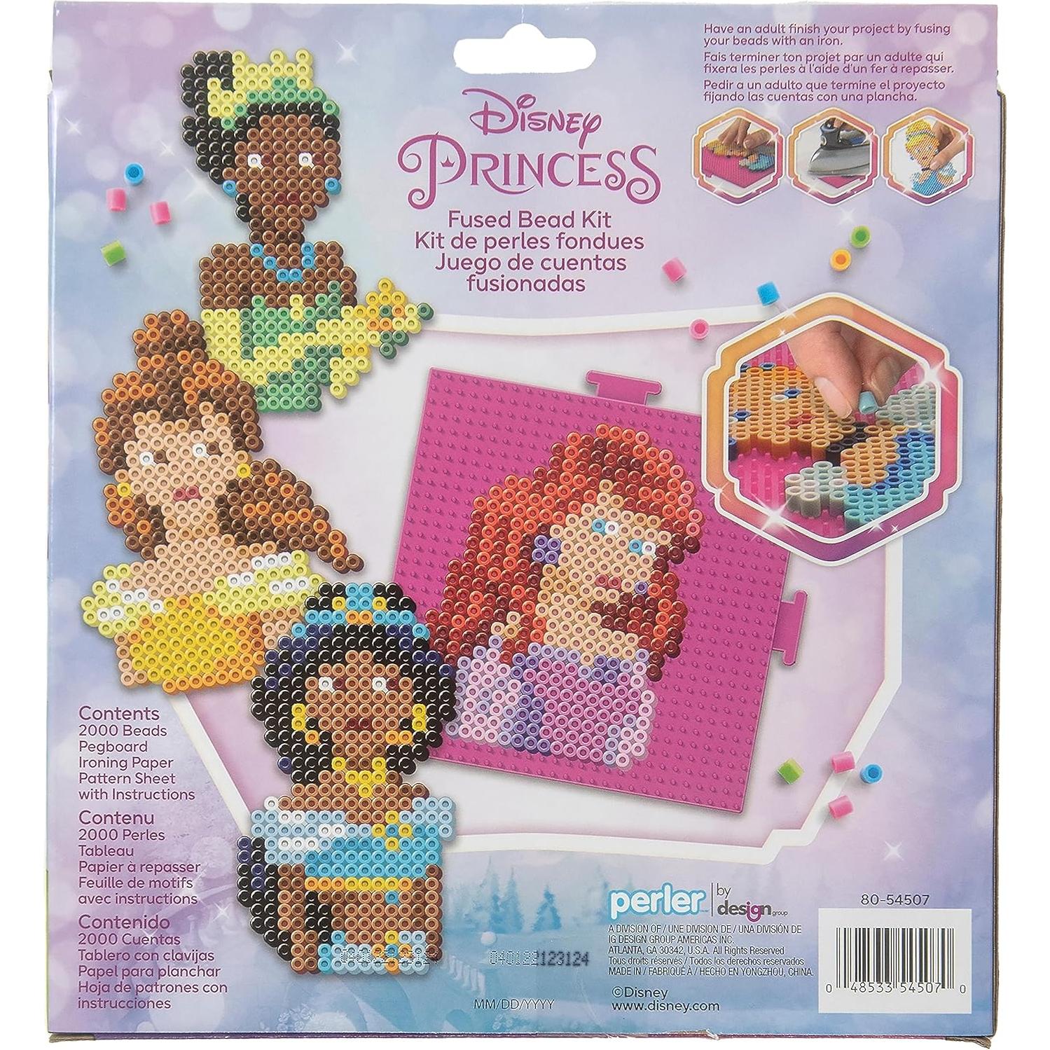 Kit Perler Princesas Disney 2000 Piezas Multicolor