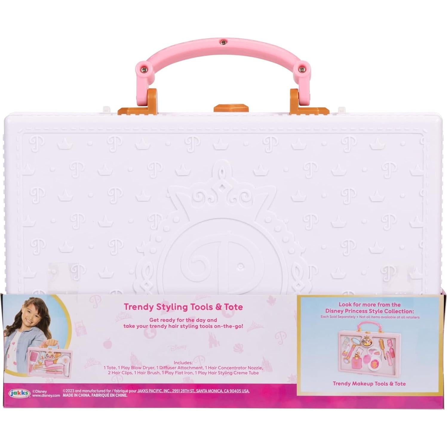 Juego de Estilo de Princesa Disney con Secador y Tote