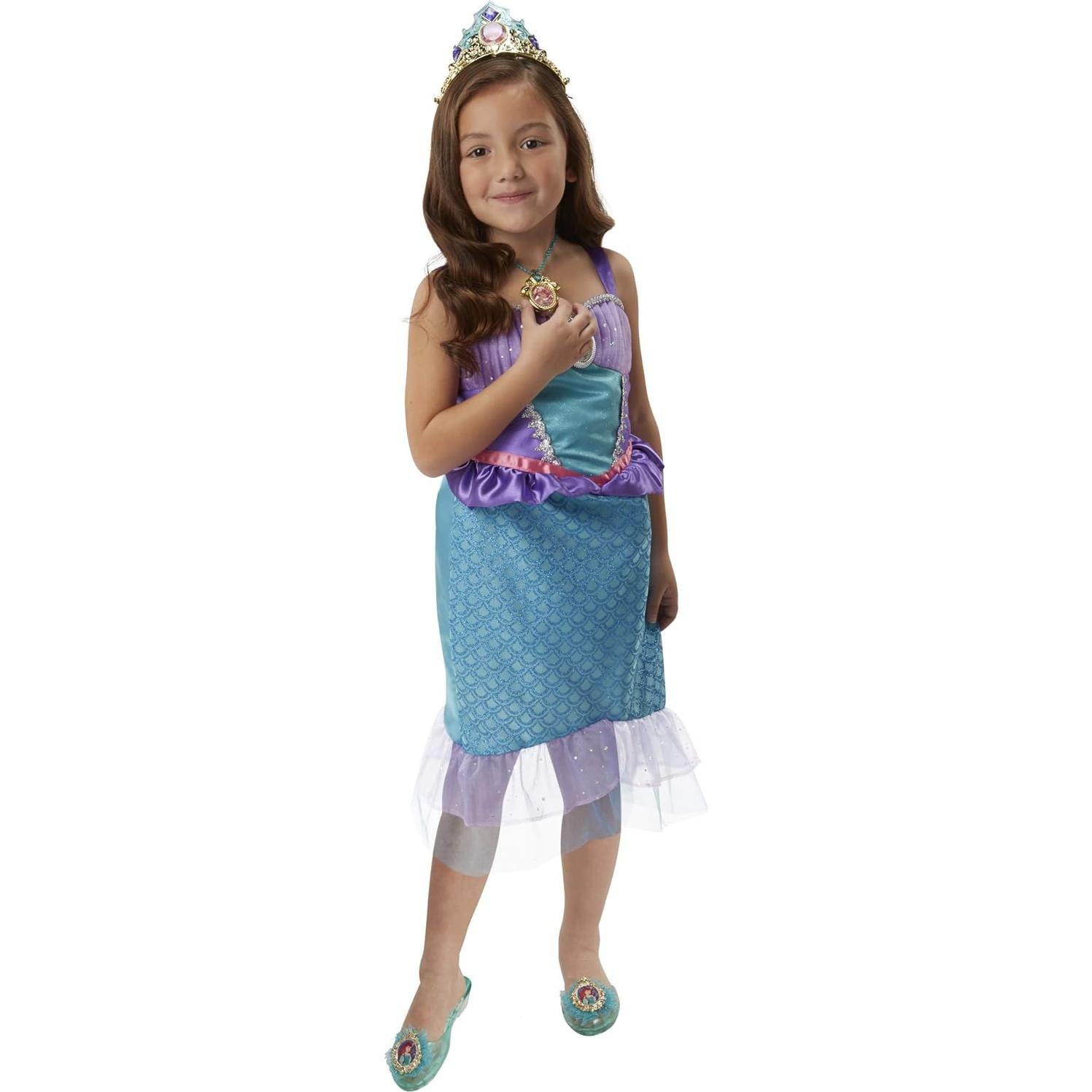 Disfraz vestido musical Ariel Disney 4-6X para niñas