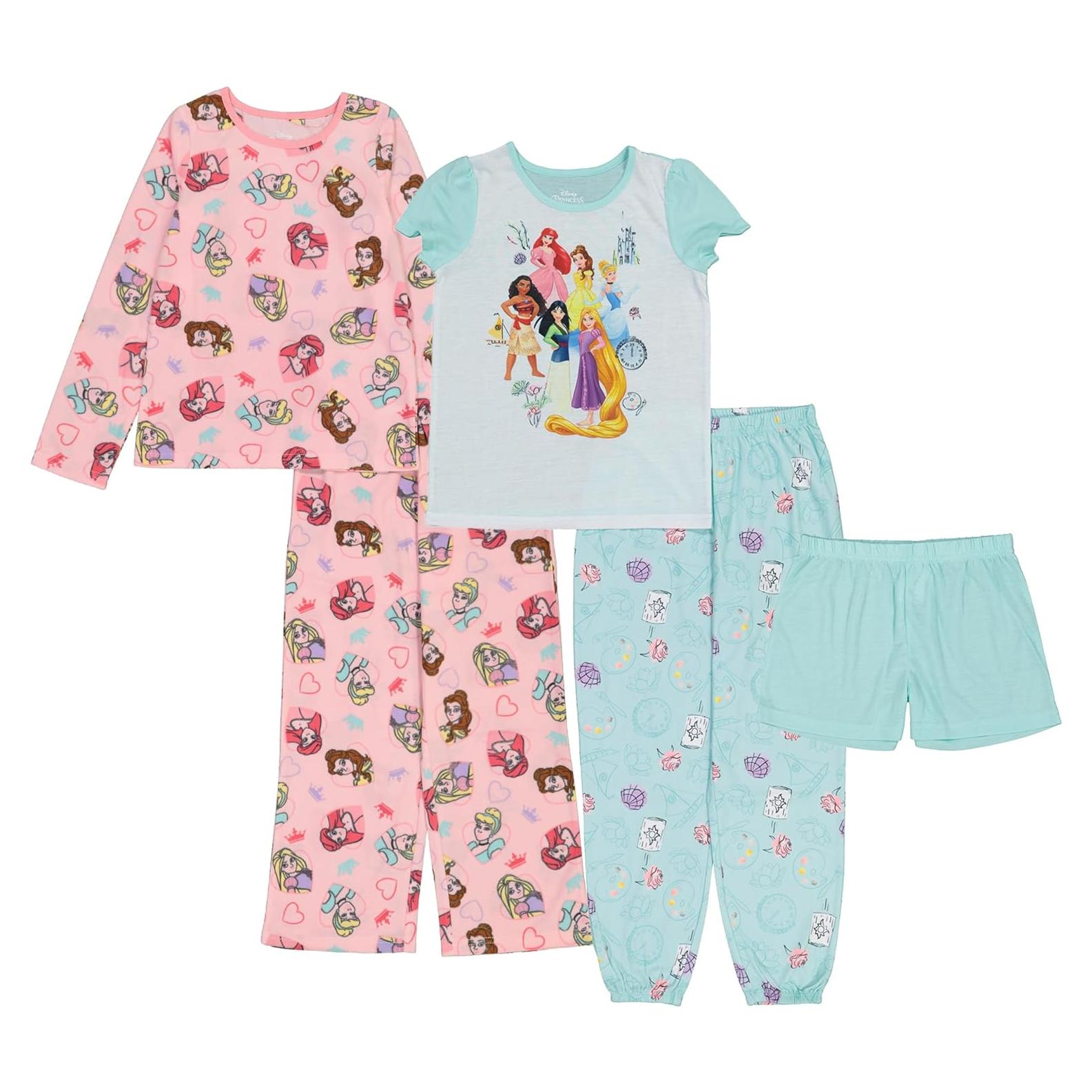 Conjunto de pijama 5 piezas Disney Niñas Frozen Minnie