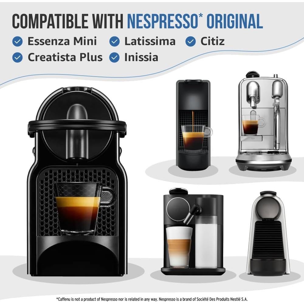 Cápsulas de limpieza Caffenu para Nespresso - 10 unidades