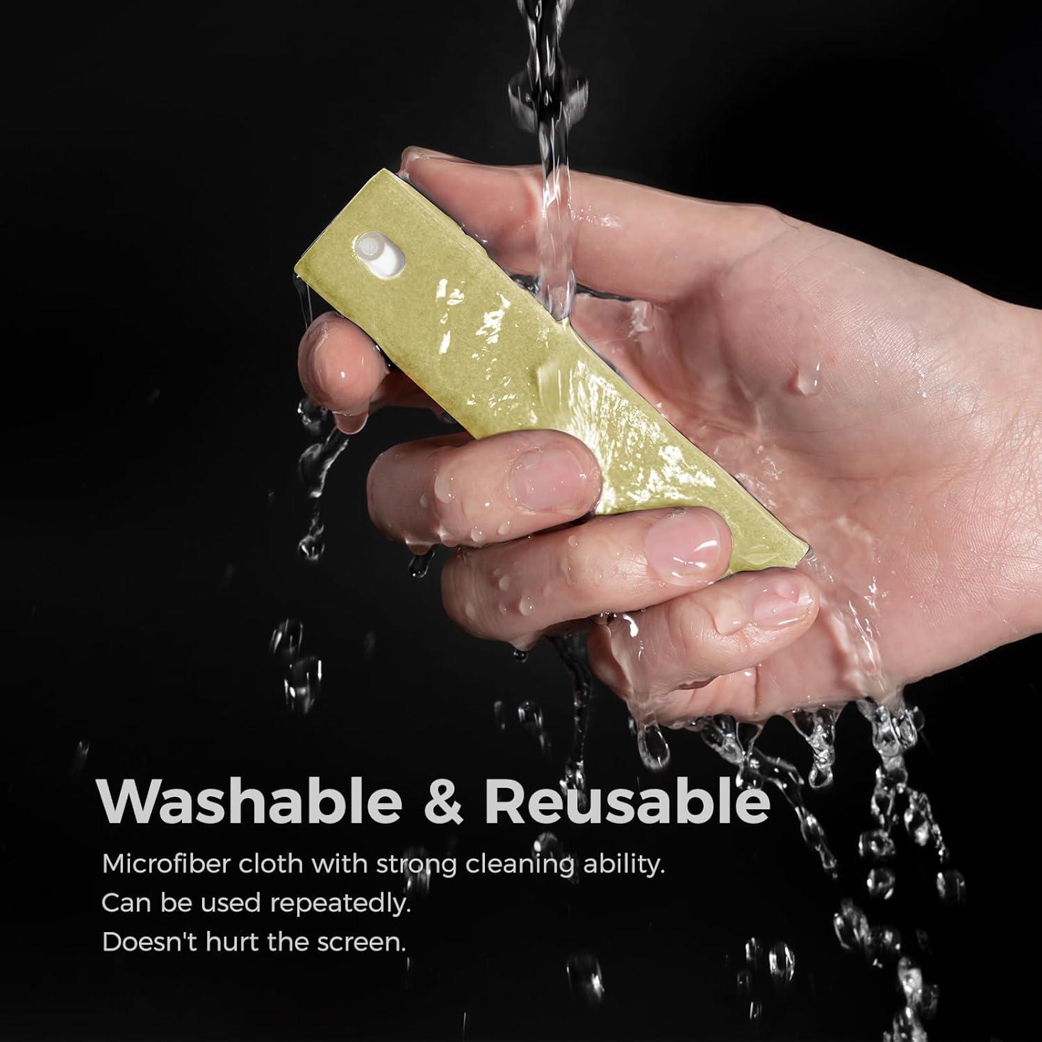 CLICK CLEAN Limpiador de Pantallas Todo en Uno con Microfibra