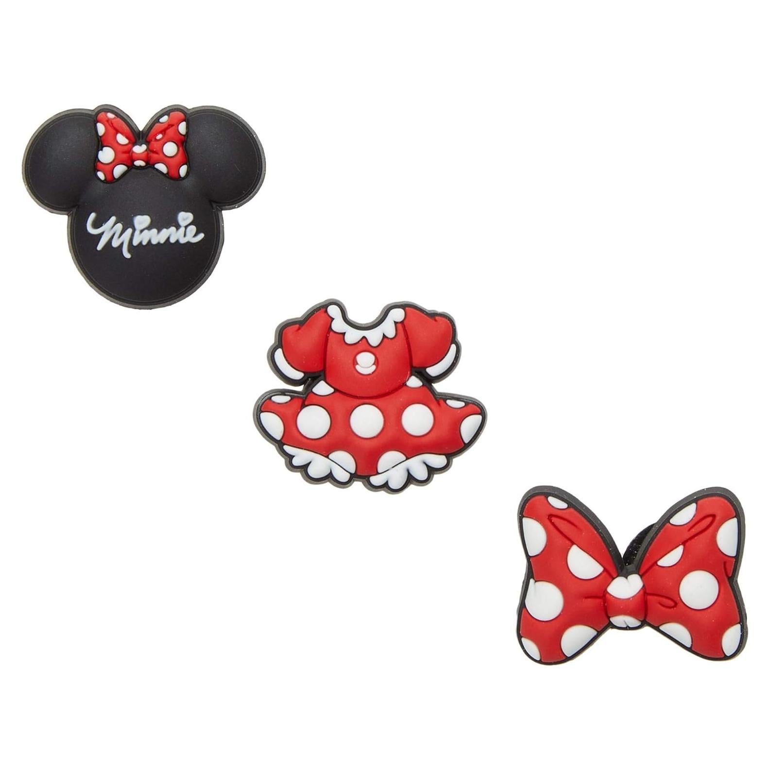 Jibbitz para Crocs Disney Minnie Mouse - Paquete de 3