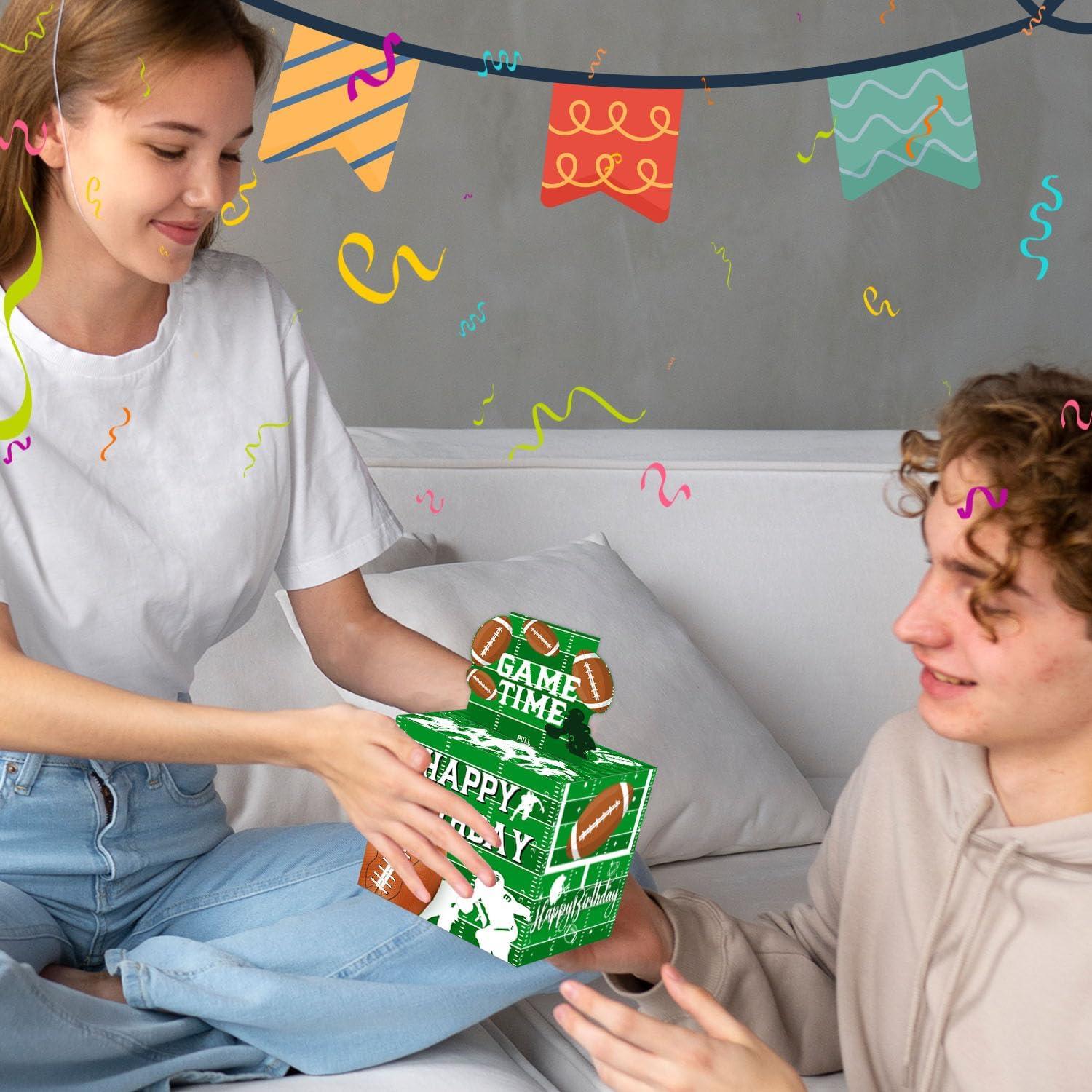 Caja de Dinero de Cumpleaños Fútbol SHLINCO 12.7cm - Regalo Original