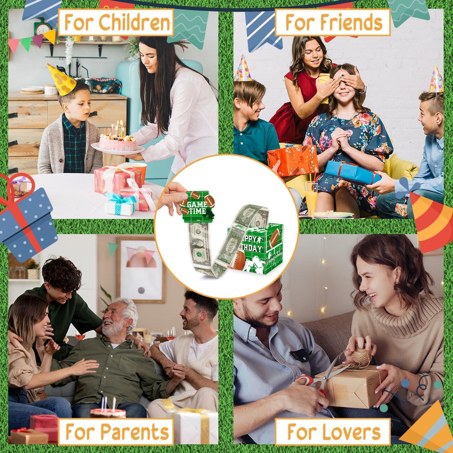 Caja de Dinero de Cumpleaños Fútbol SHLINCO 12.7cm - Regalo Original