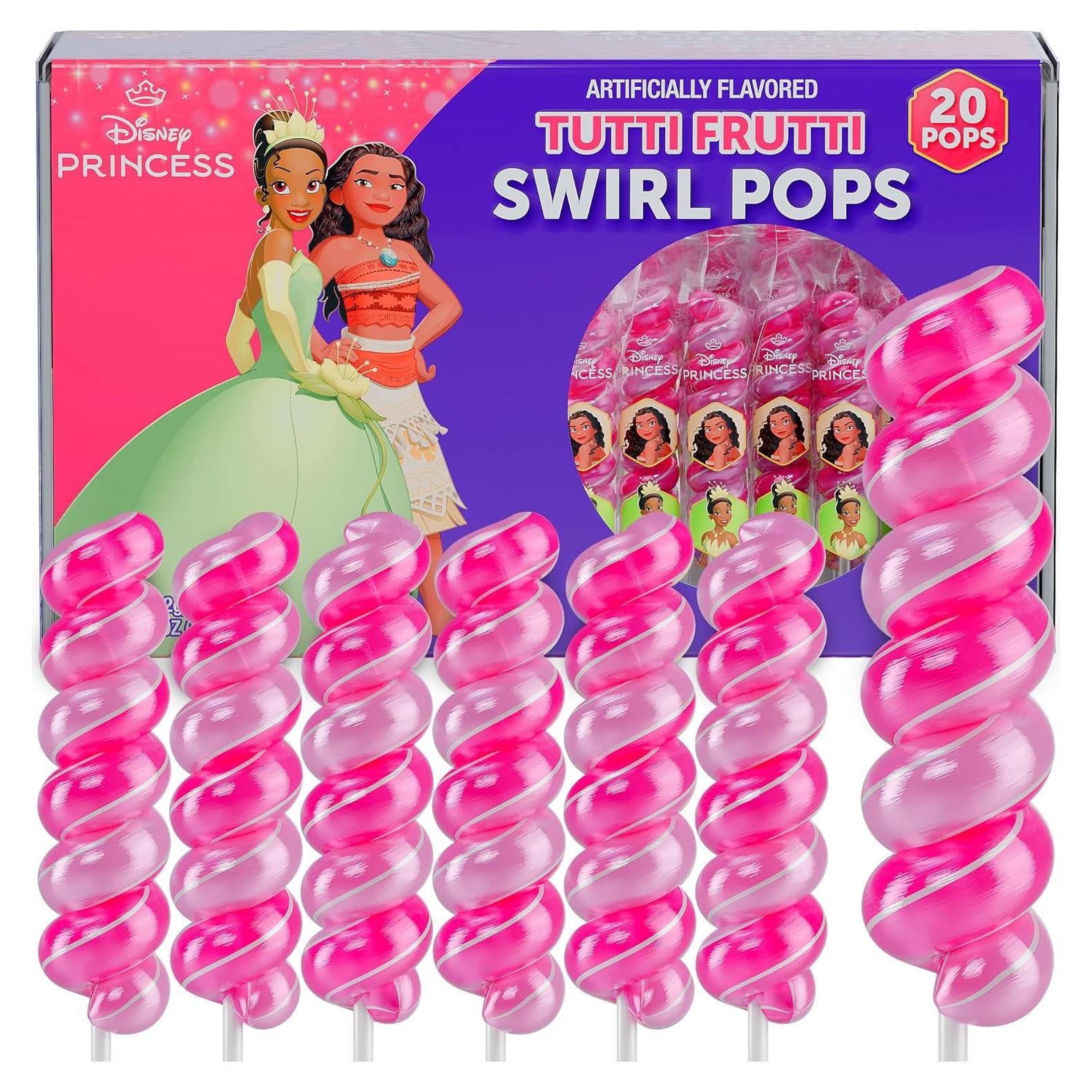 Pirulí de Princesa Disney 20 unidades - Caramelos Temáticos