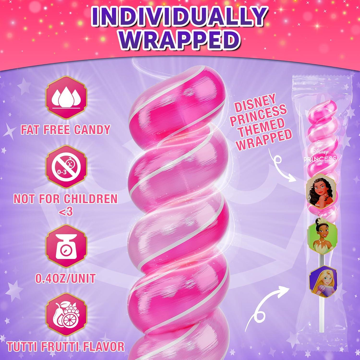 Pirulí de Princesa Disney 20 unidades - Caramelos Temáticos