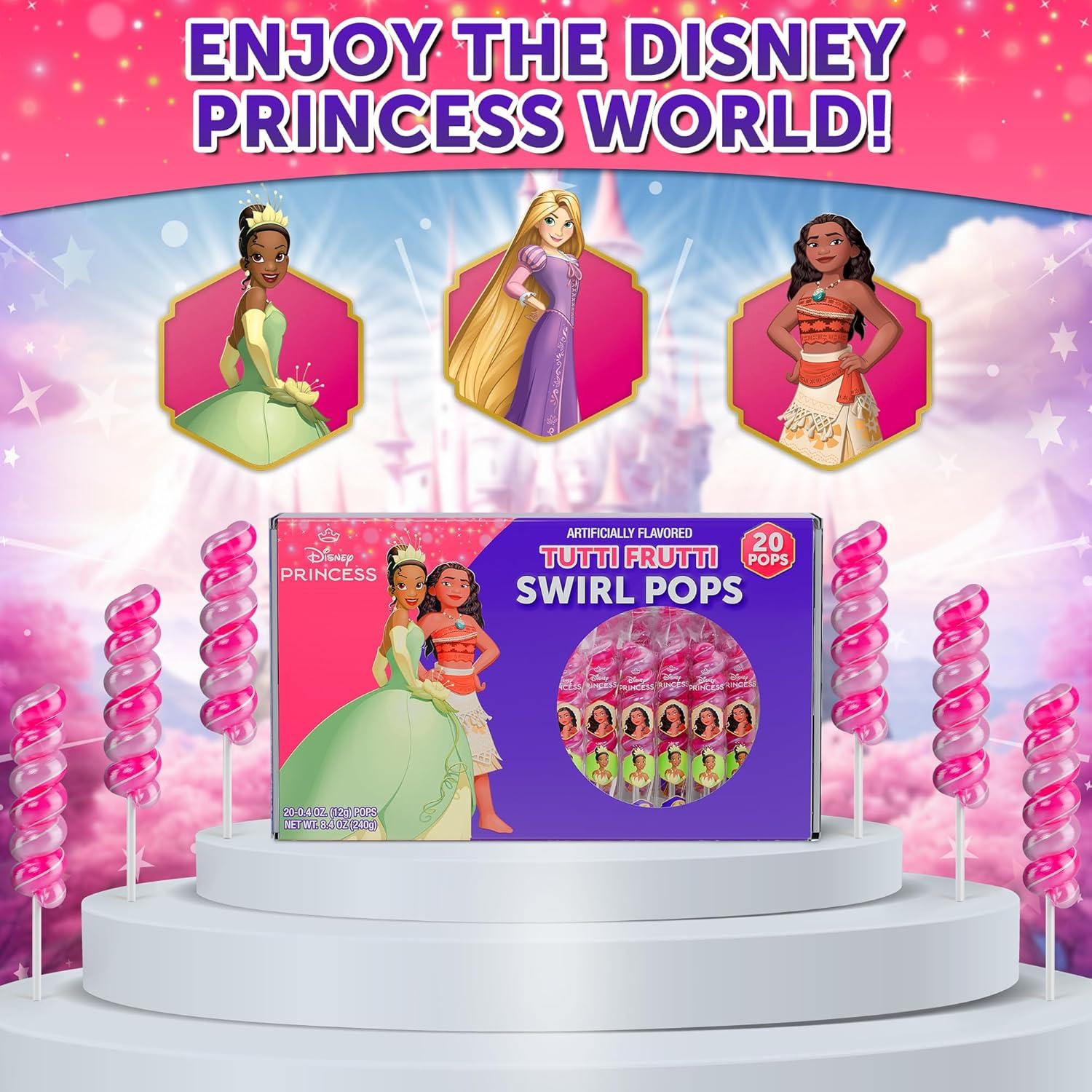 Pirulí de Princesa Disney 20 unidades - Caramelos Temáticos