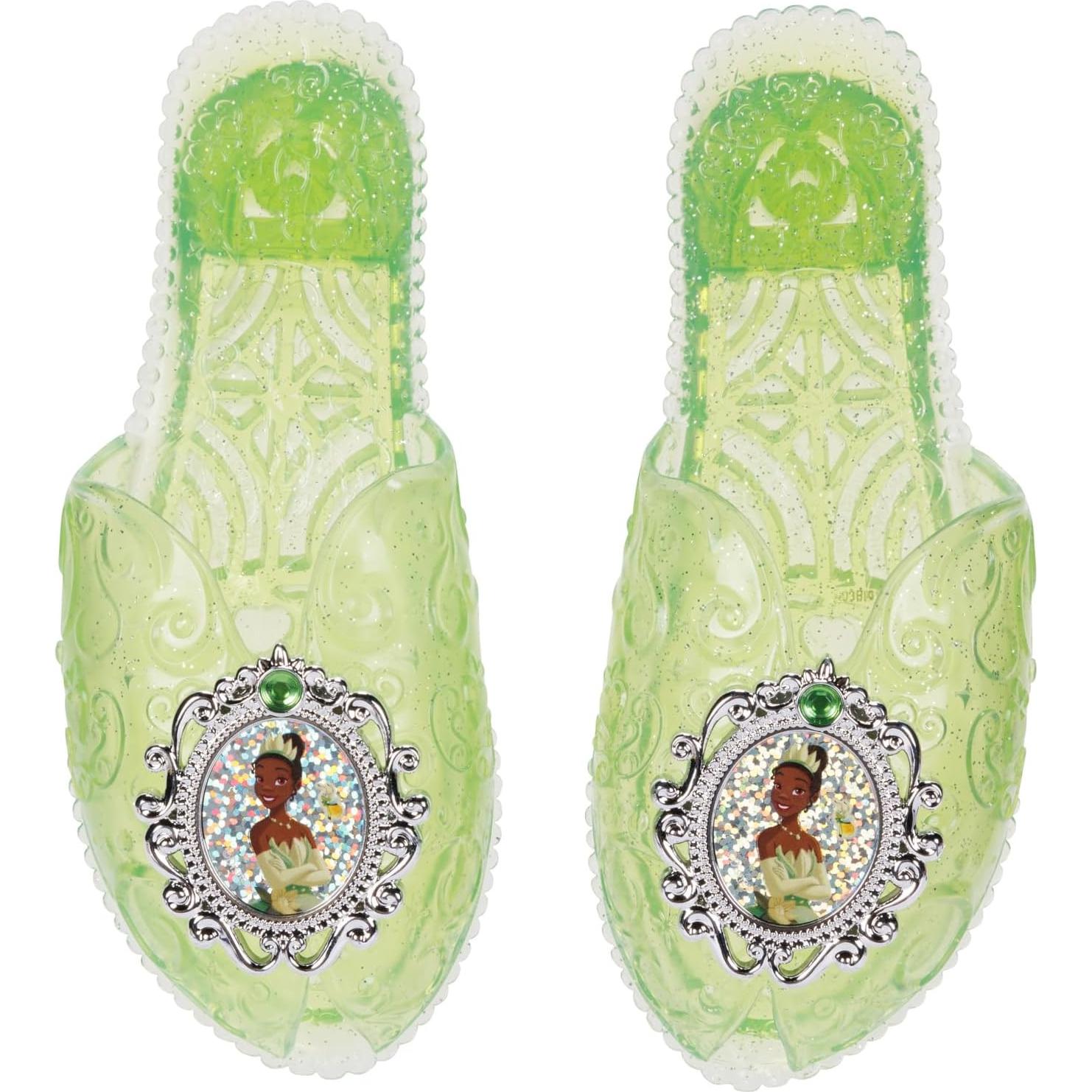 Conjunto Disfraz Princesa Disney Tiana Tiara, Zapatos y Varita