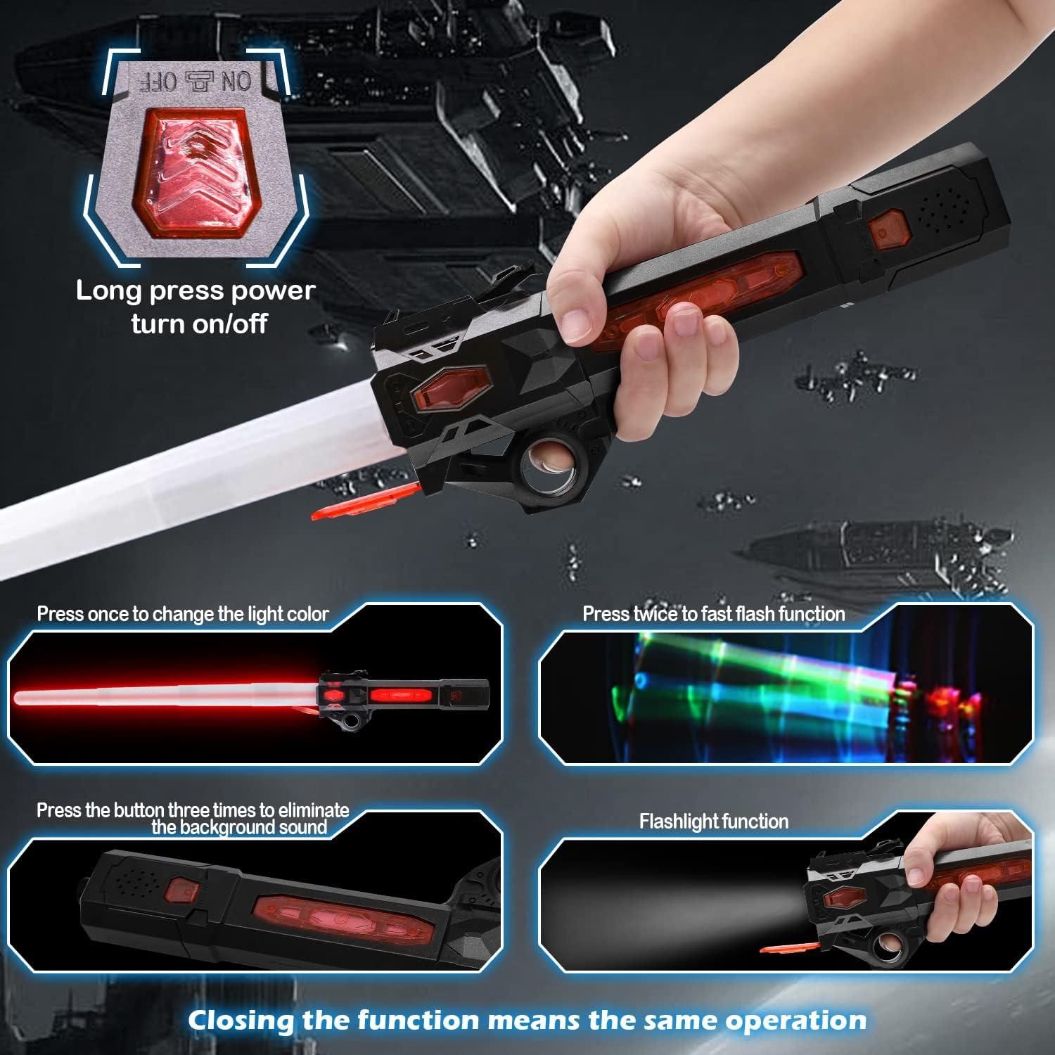 Sable de Luz Expandible ANNDOFY RGB 7 Colores 78.7 cm