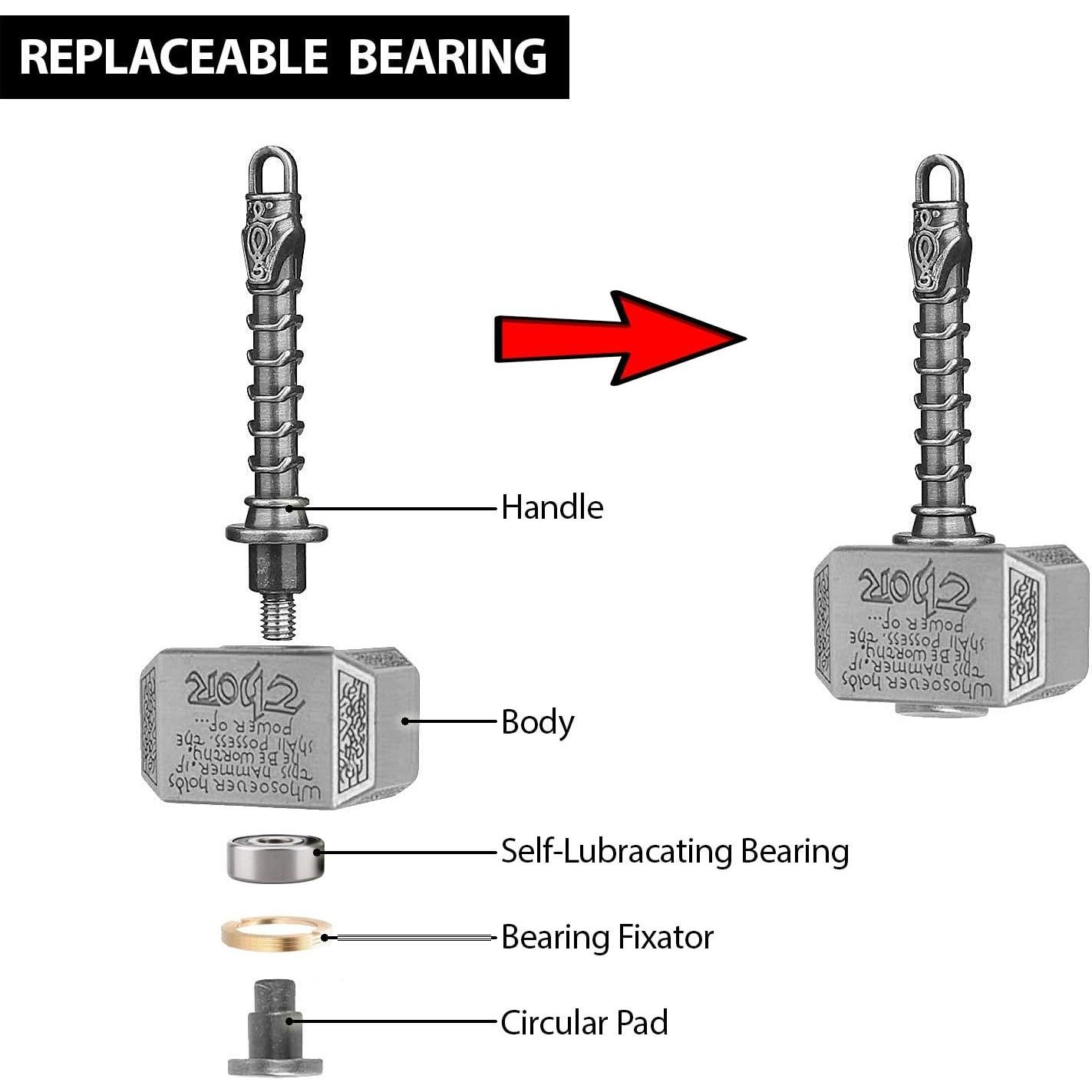 Llave de Martillo 365Home en Aleación de Zinc - Regalo Único