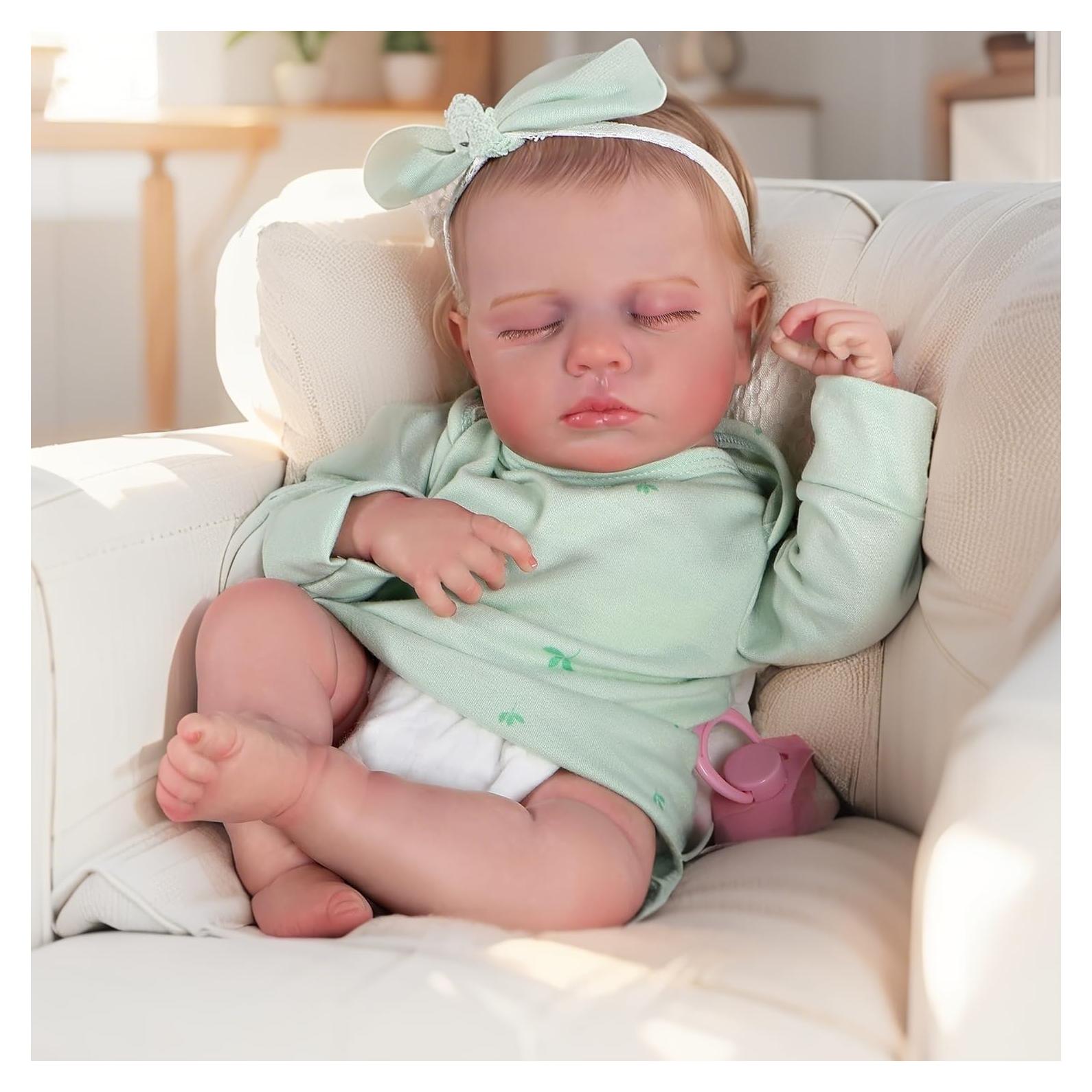 Muñeca Reborn FANCCI 20 Pulgadas Vinilo Suave 1.5 kg