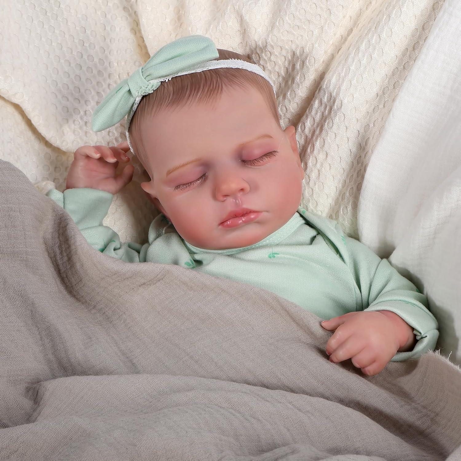 Muñeca Reborn FANCCI 20 Pulgadas Vinilo Suave 1.5 kg