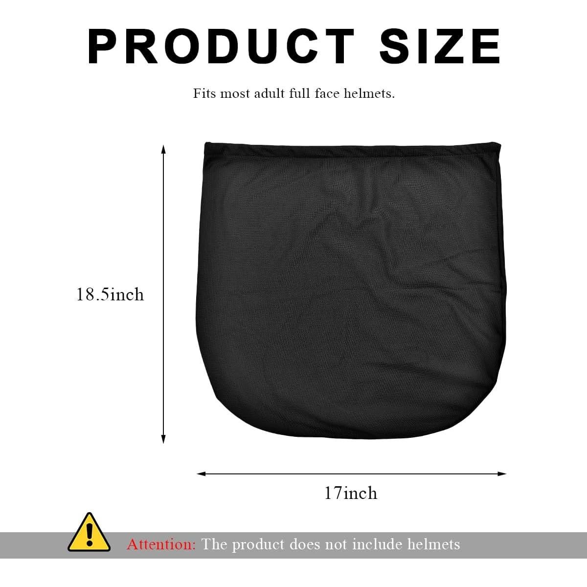 Bolsa para Casco Plegable FSTURIOS Negra 47x43 cm