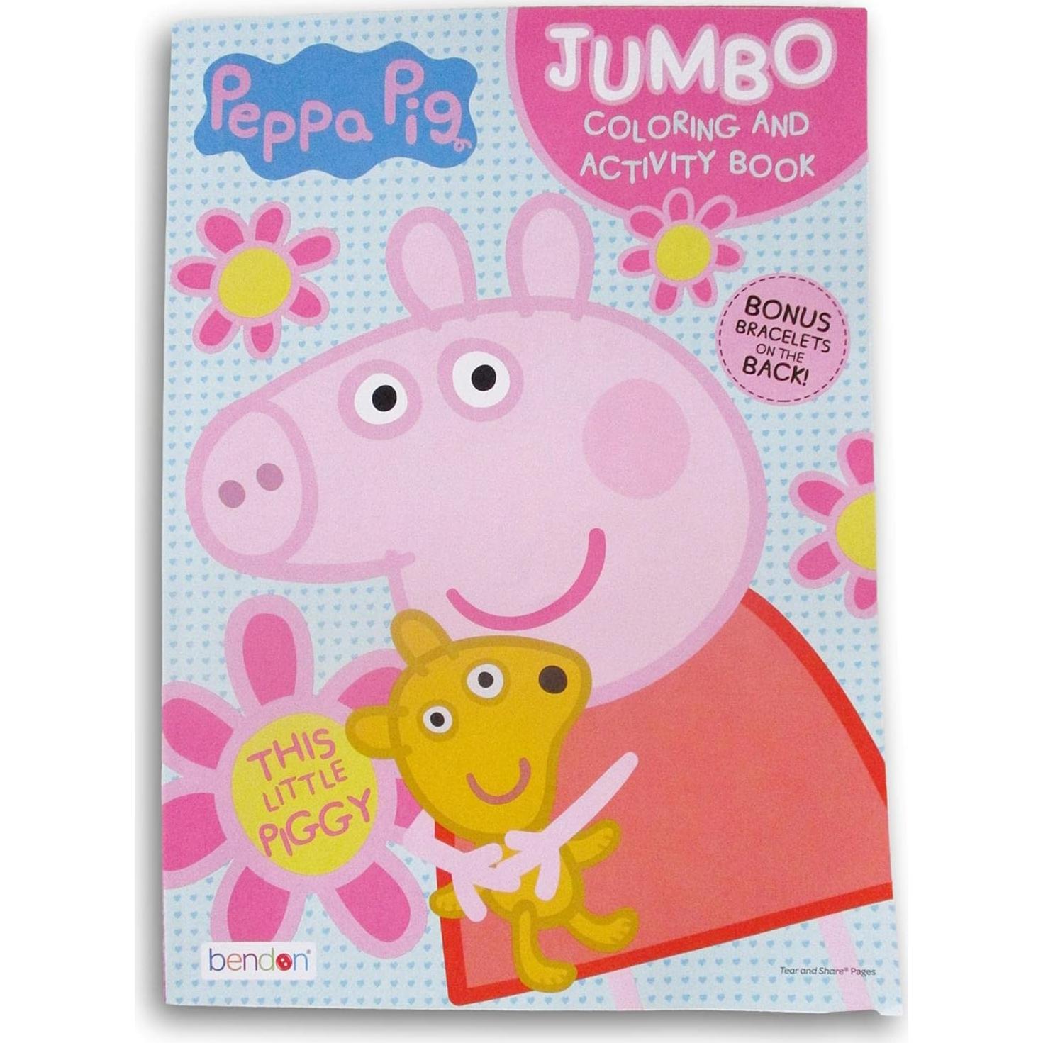Libro de Colorear Peppa Pig - 80 Páginas Diversión